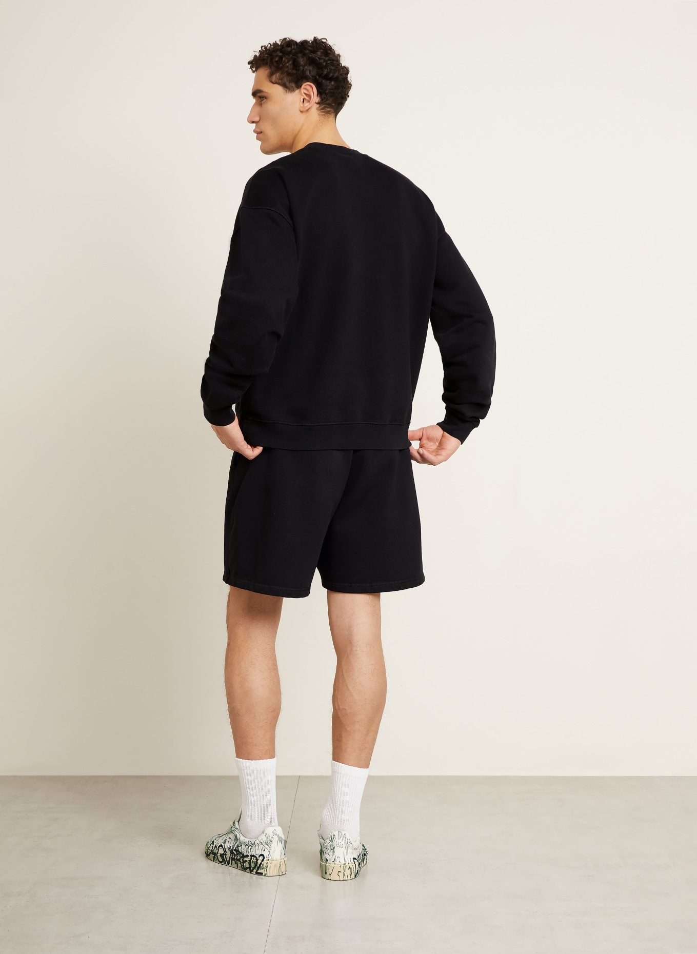 DSQUARED2 Sweatshirt: SCHWARZ