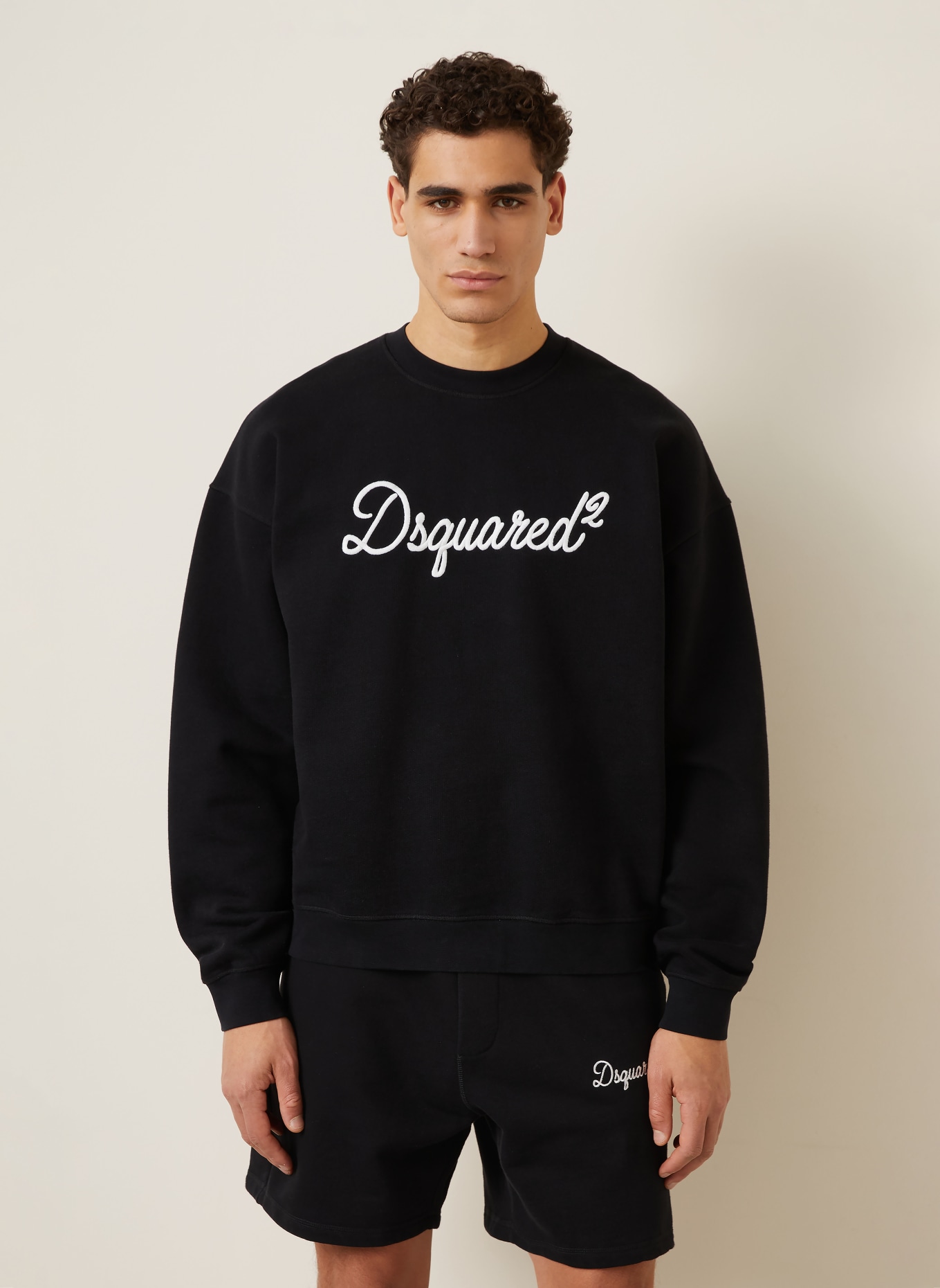 DSQUARED2 Sweatshirt: SCHWARZ