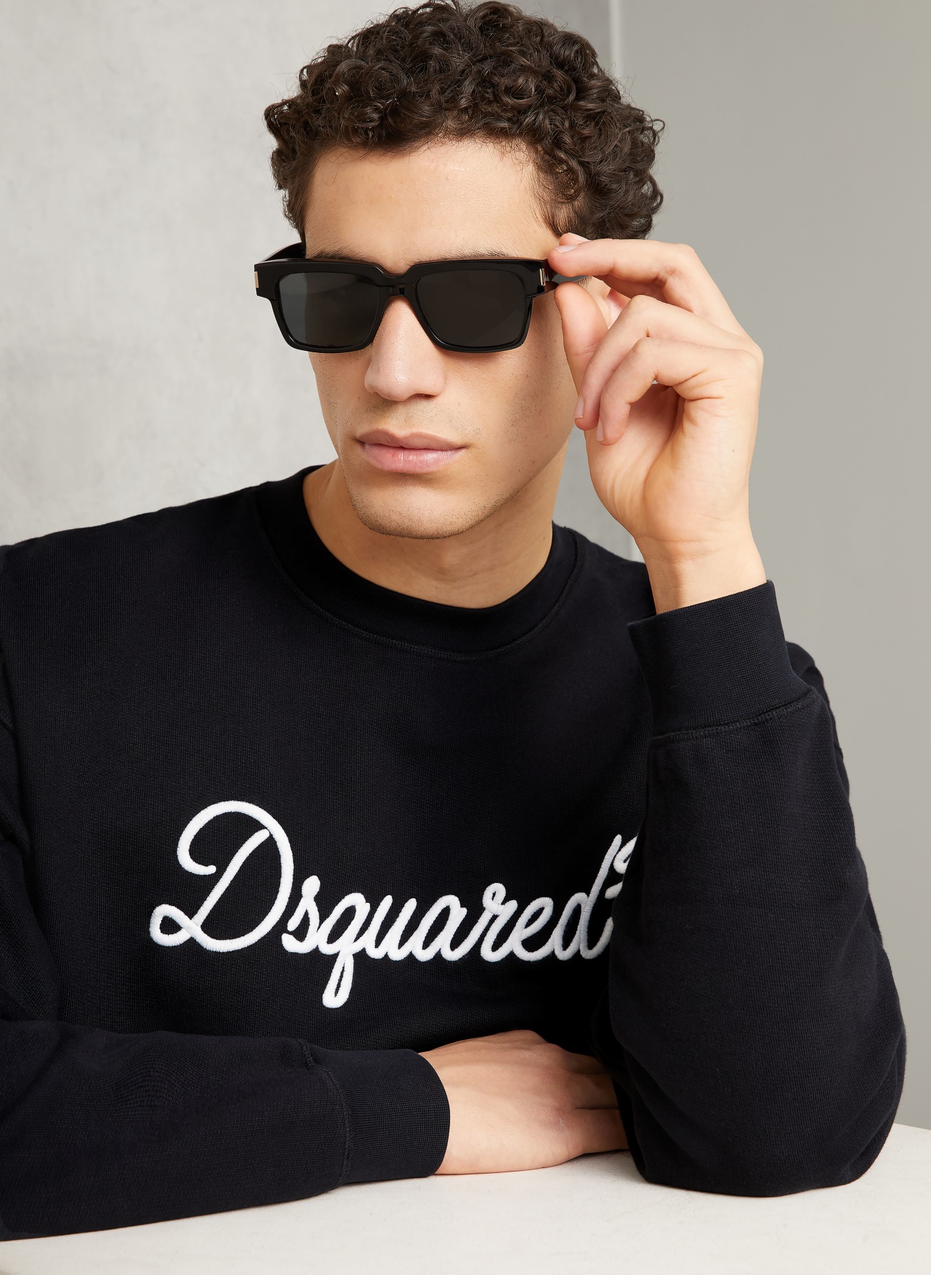 DSQUARED2 Sweatshirt: SCHWARZ