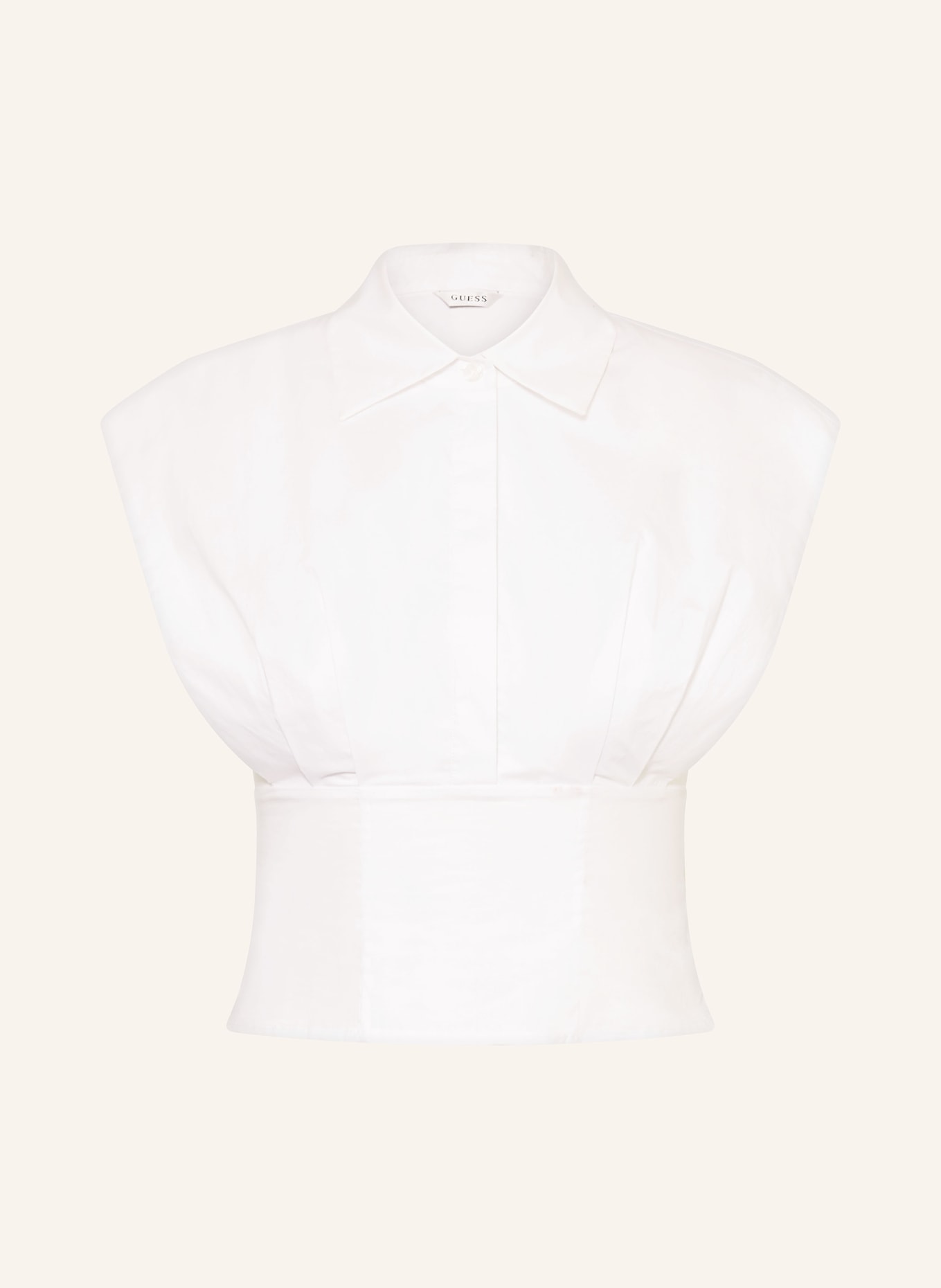 GUESS Blusenshirt CHERRY: WEISS