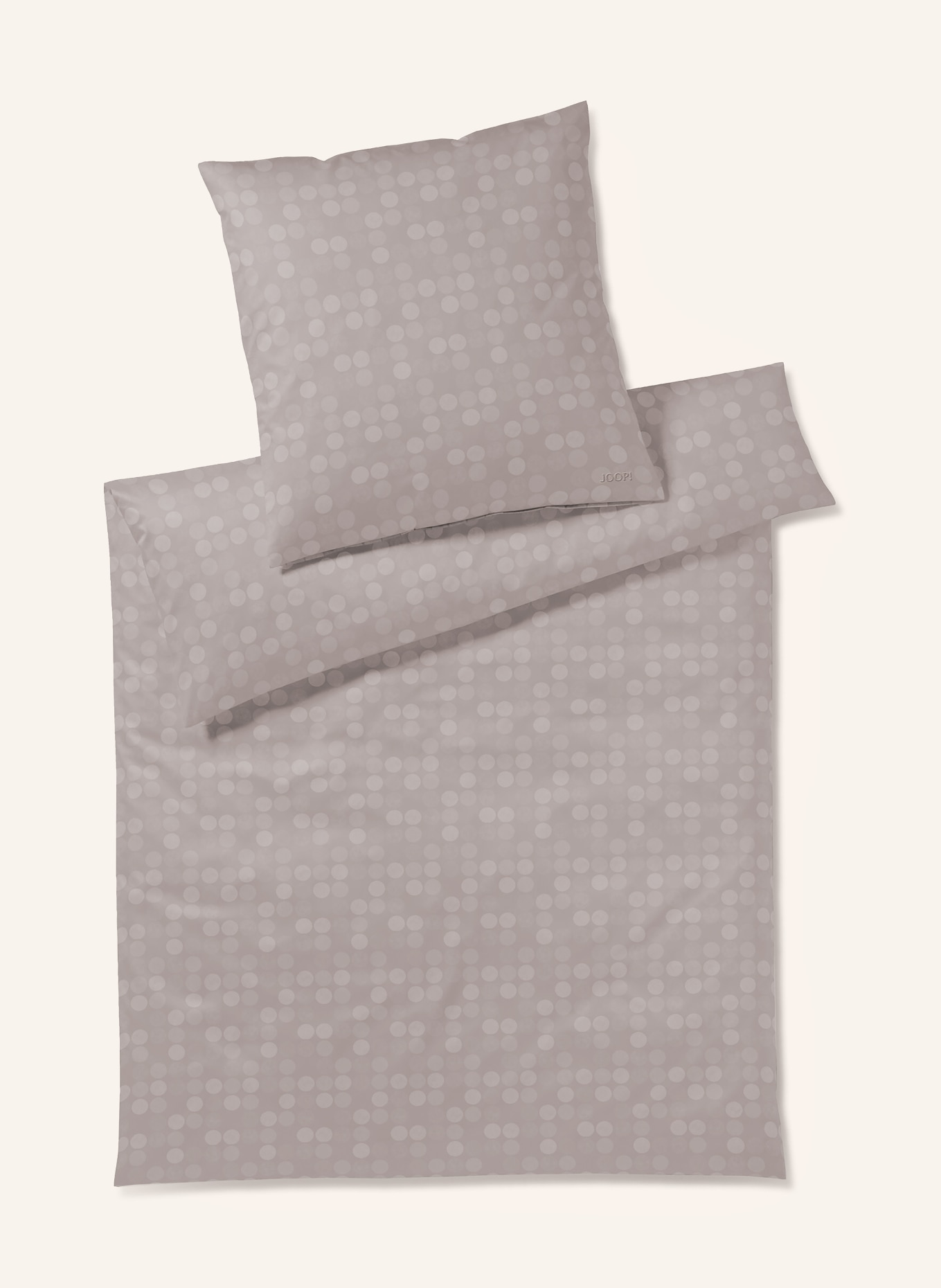 JOOP! Bettwäsche DOTS: GRAU