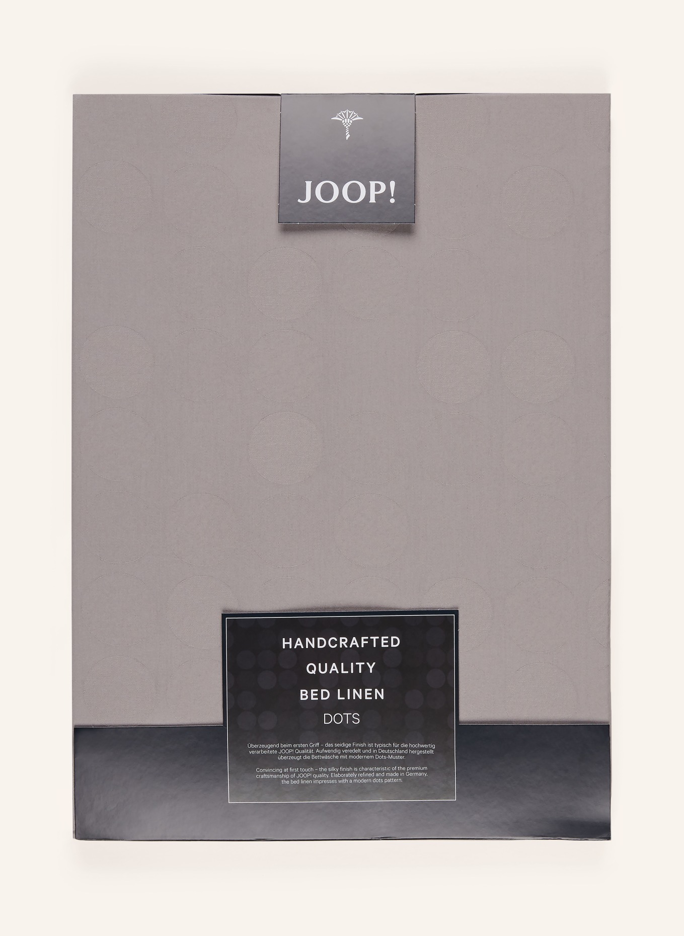 JOOP! Bettwäsche DOTS: GRAU