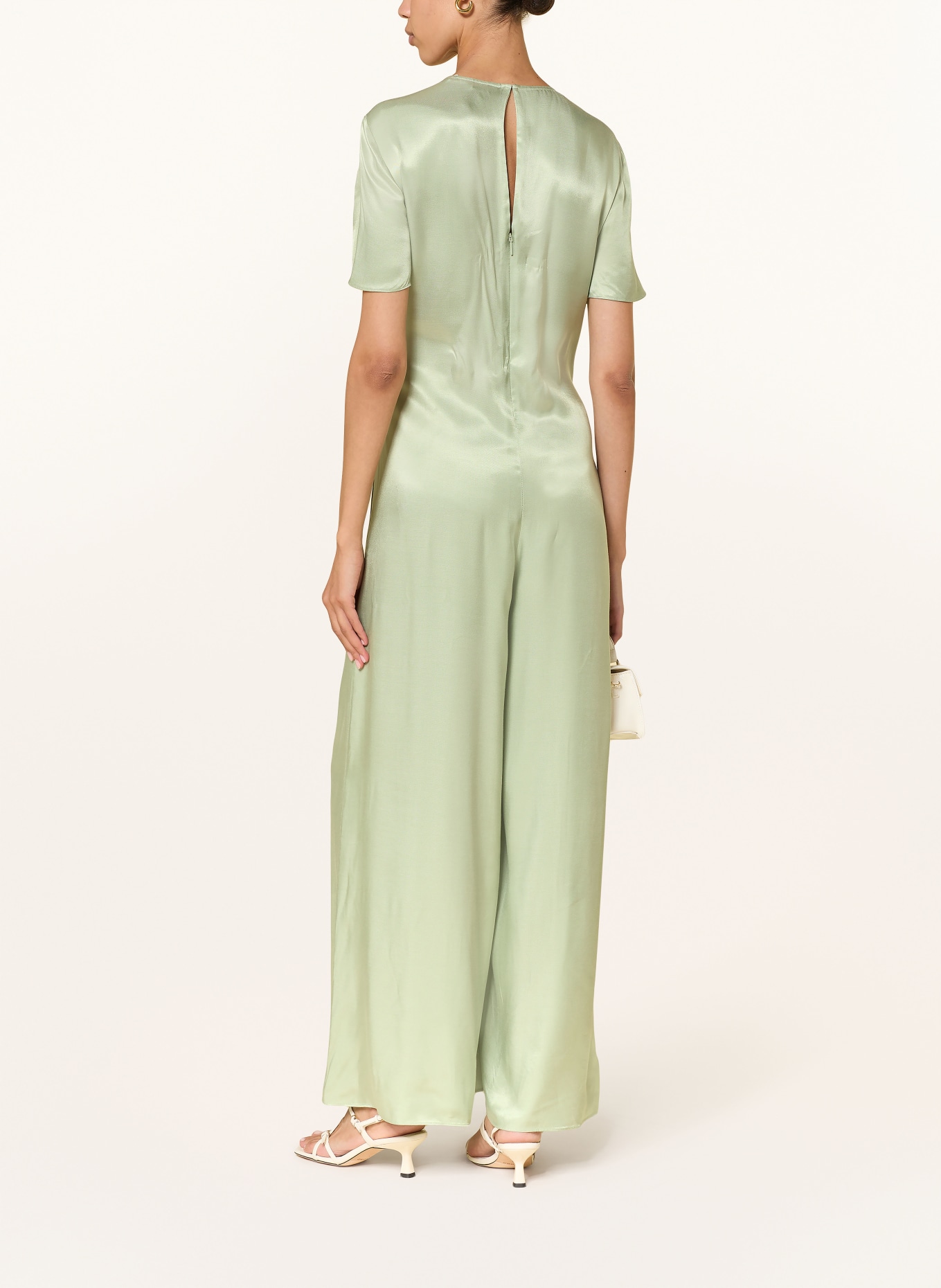 TED BAKER Kombinezon CORZA z satyny: JASNOZIELONY