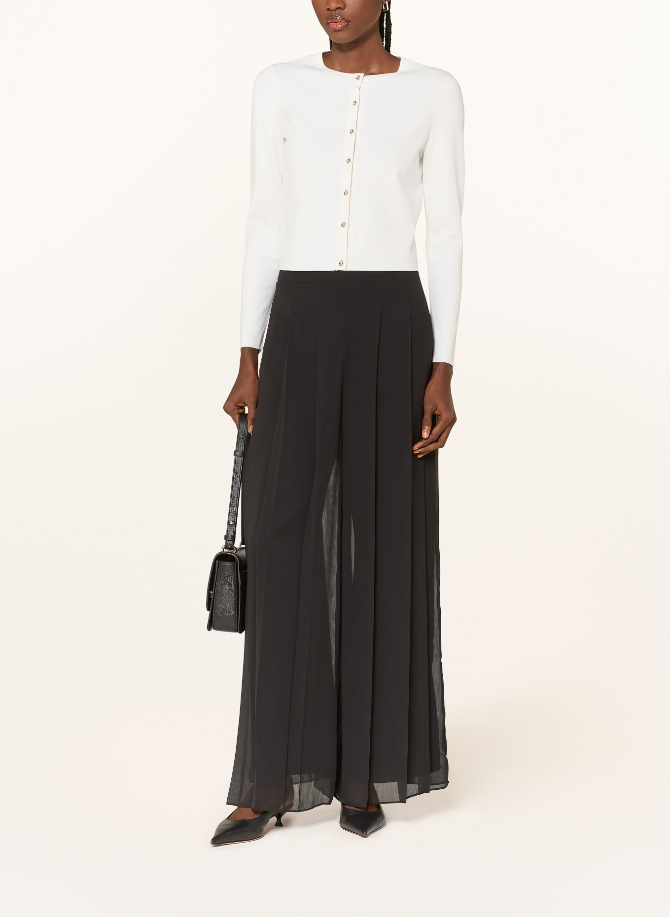 TED BAKER Marlene-broek ANTERA: ZWART