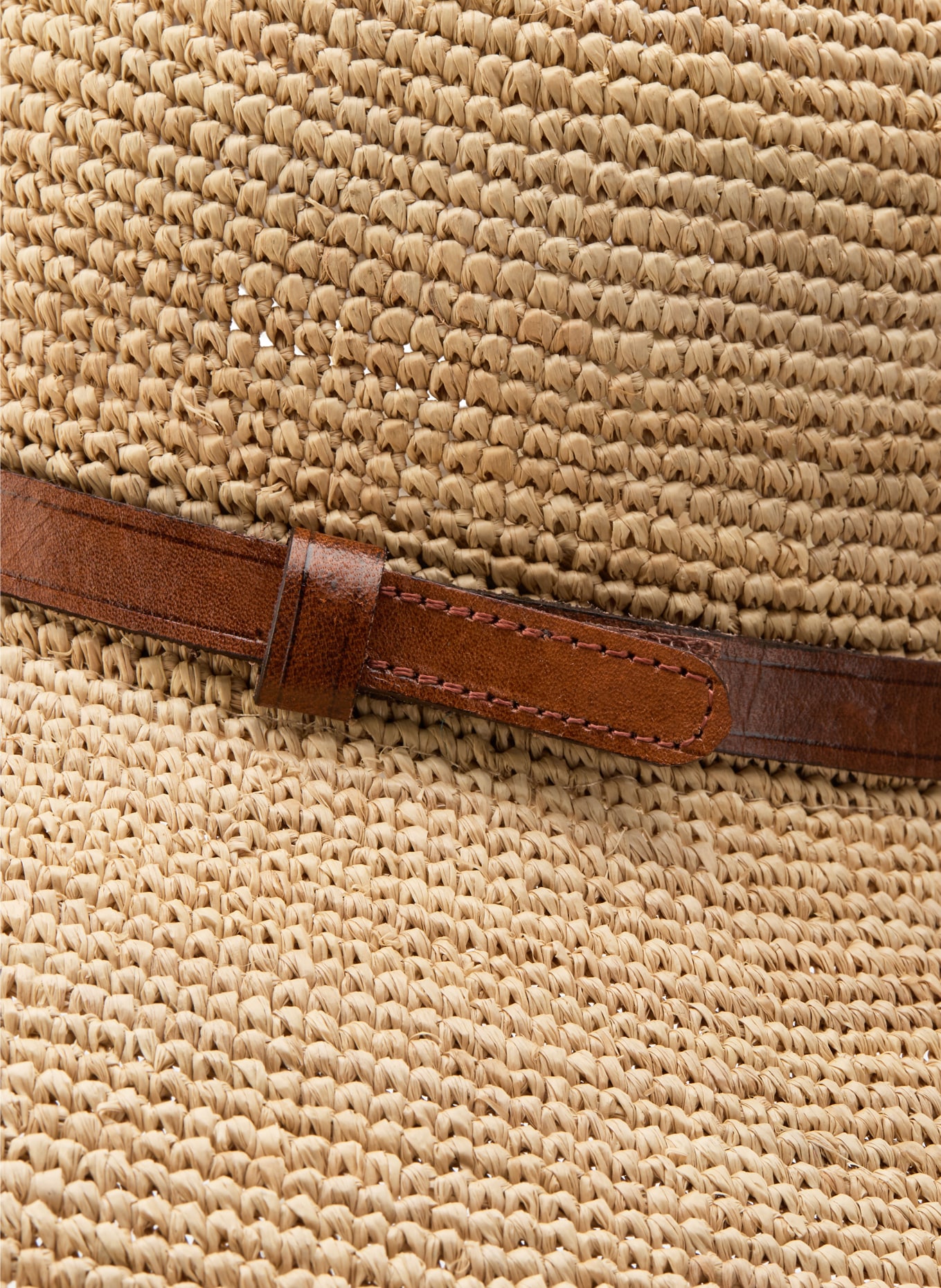 IBELIV hoed: BEIGE / BRUIN