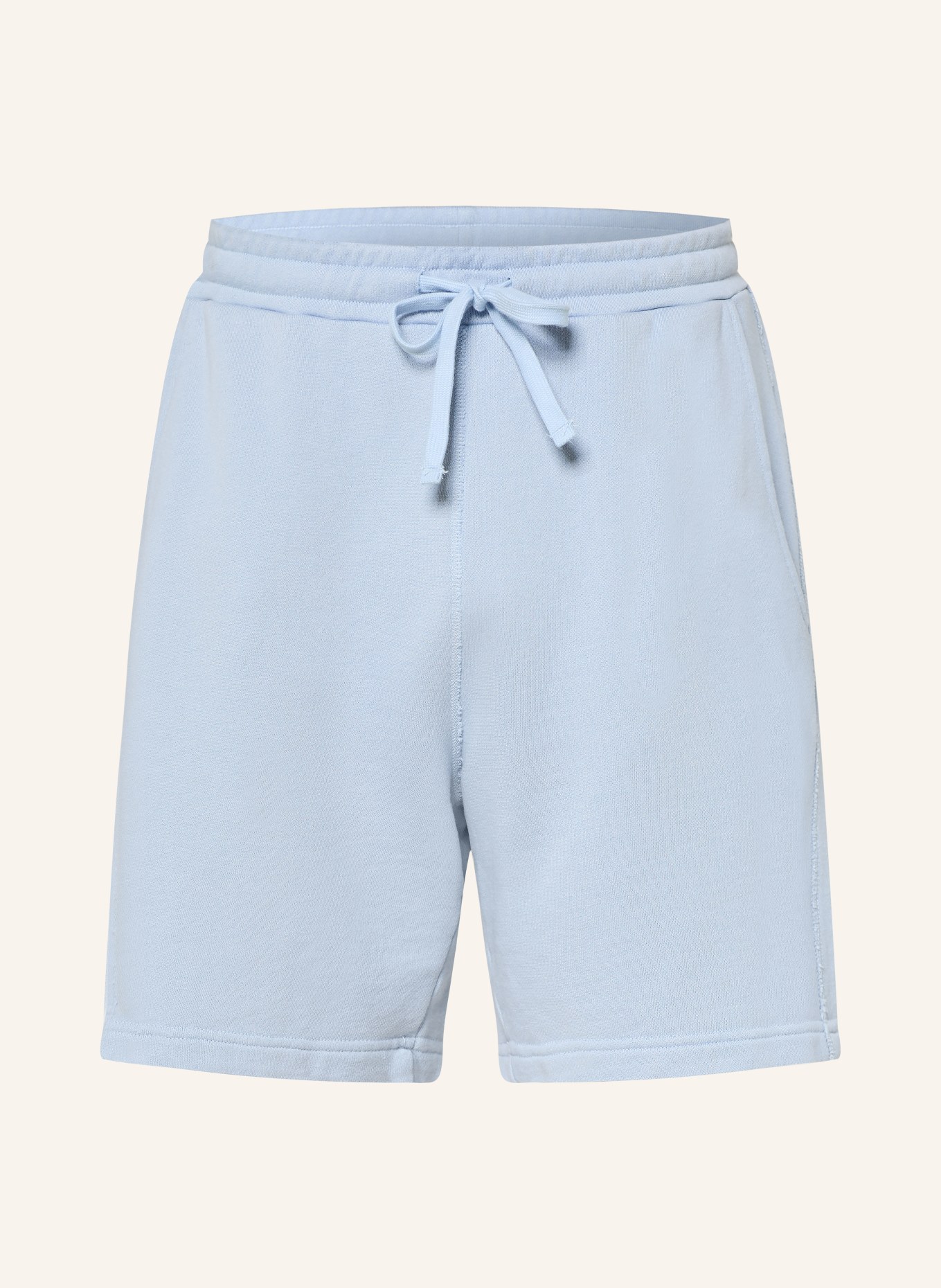 Juvia RIKO sweat shorts: LIGHT BLUE