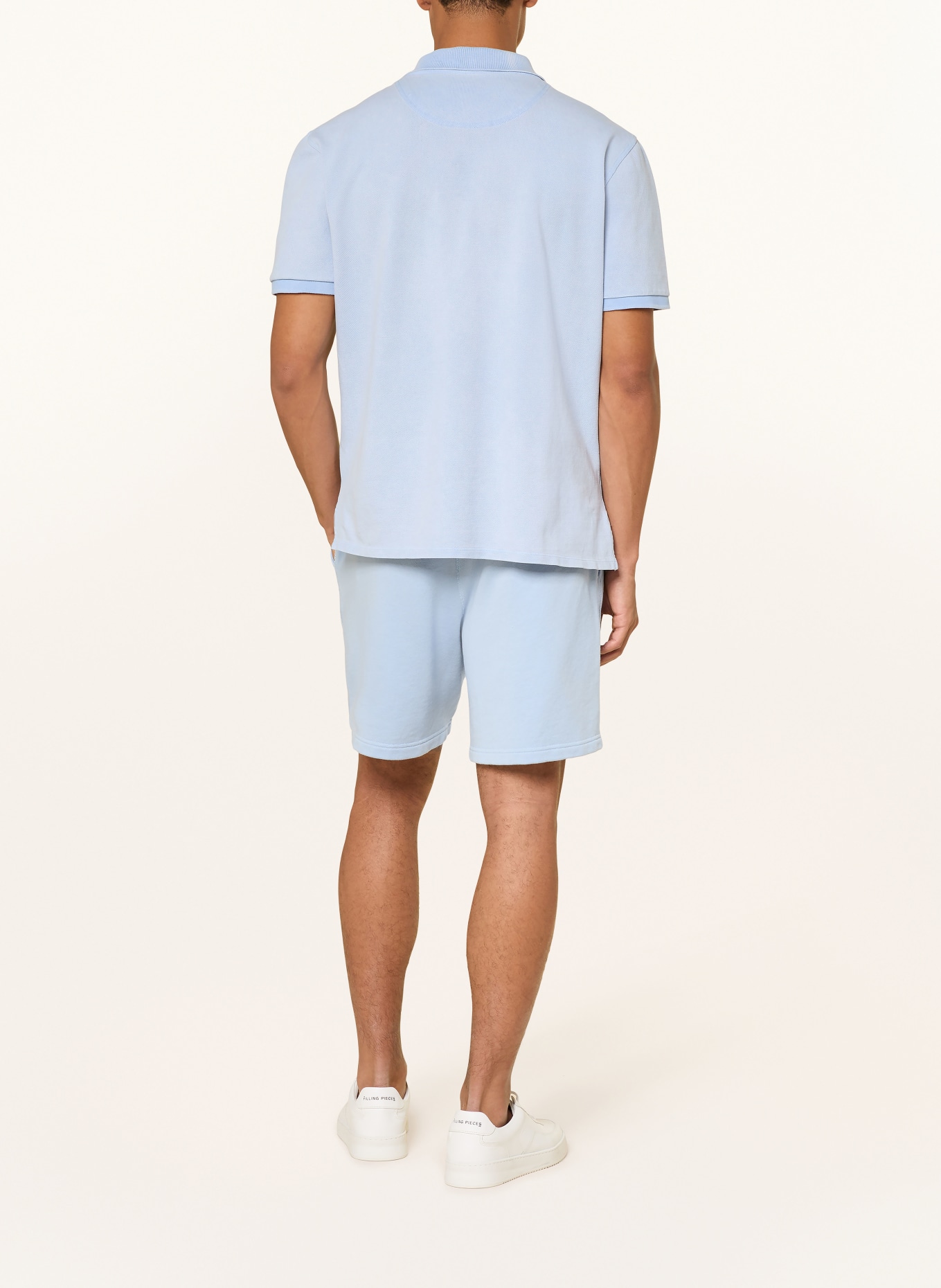 Juvia RIKO sweat shorts: LIGHT BLUE