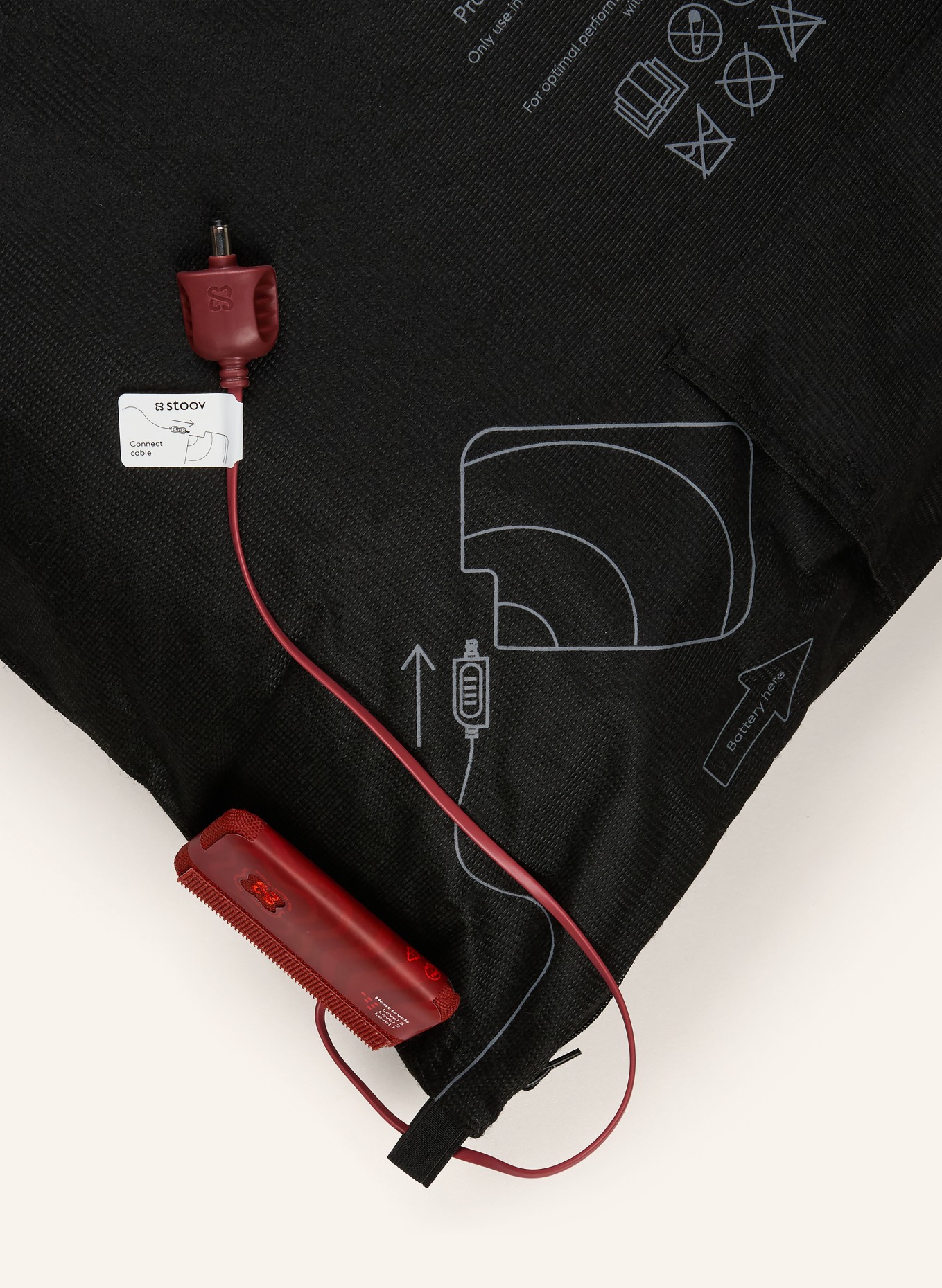 stoov Vyhřívací podložka PLOOV S3: TMAVĚ ŠEDÁ