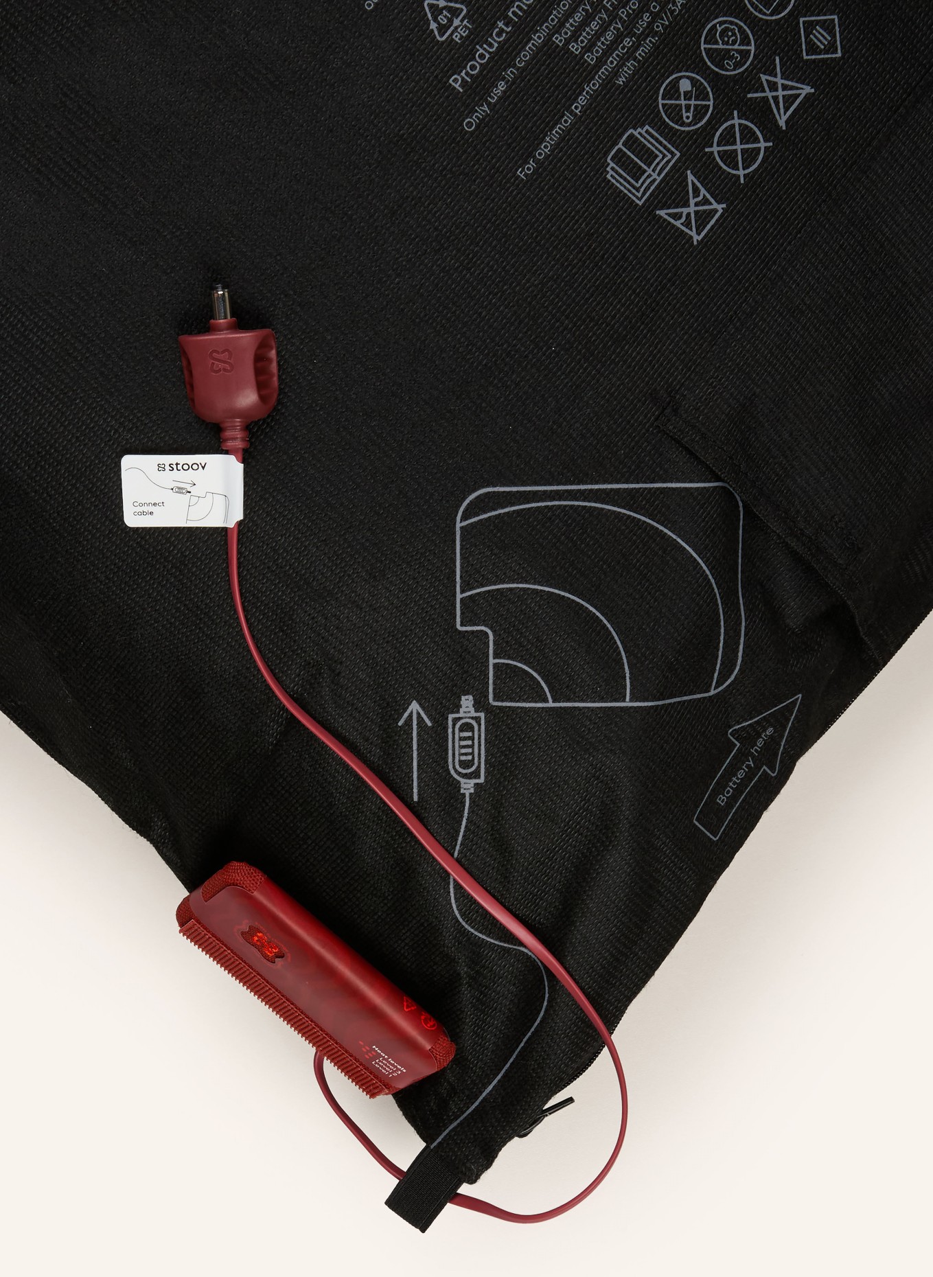 stoov Vyhřívací podložka PLOOV S3: BÉŽOVÁ