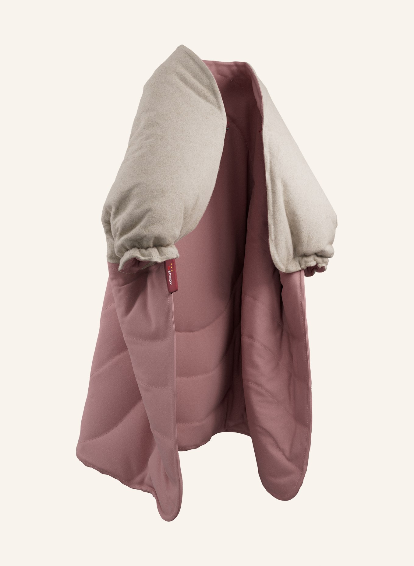 stoov Heizdecke HUGE HUG S3: ROSA / CREME