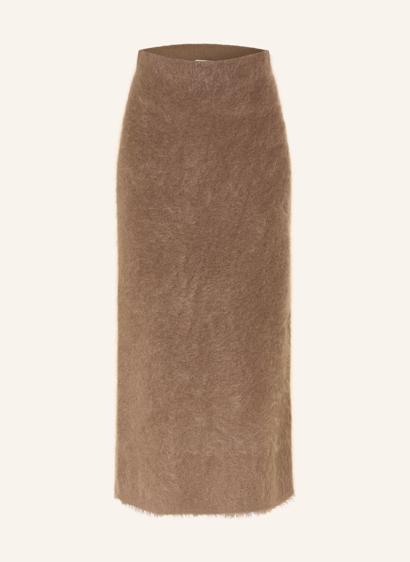 BY MALENE BIRGER Strickrock ESTILLE aus Mohair: HELLBRAUN