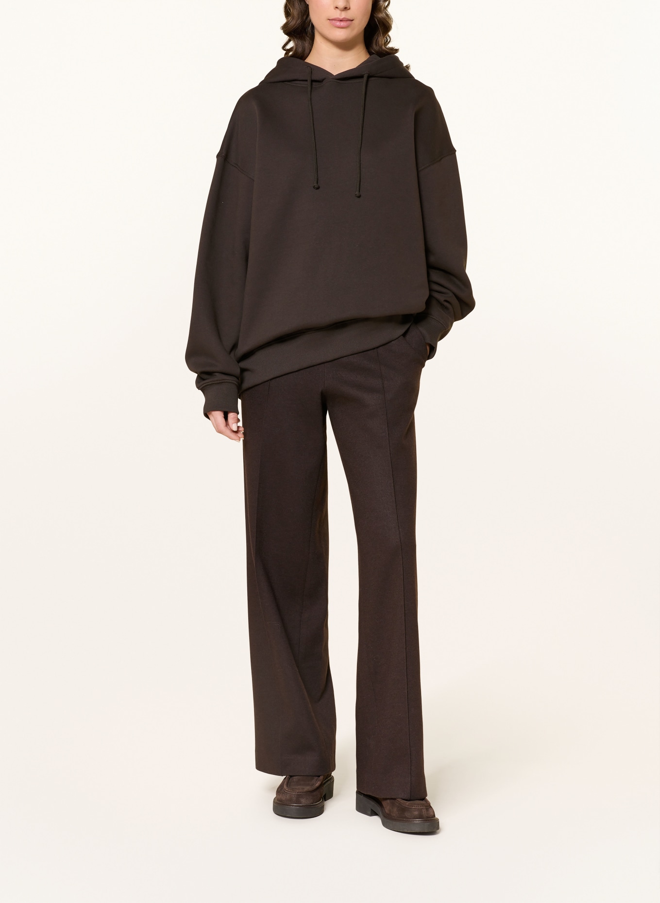 Juvia Oversized-Hoodie TATJANA: DUNKELBRAUN