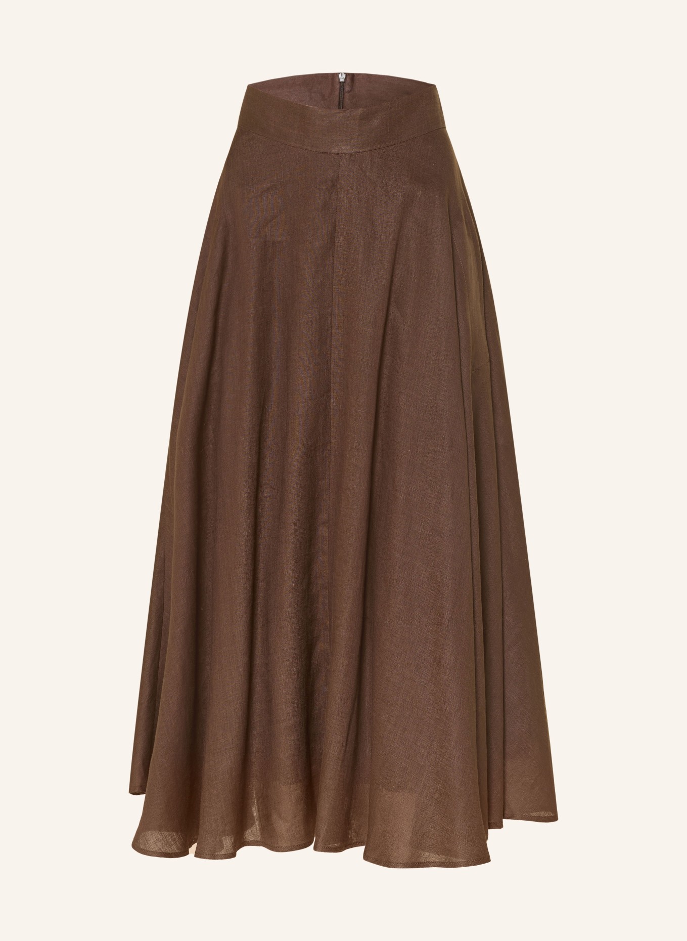 van Laack Leinenrock VL-RALEA-SVLV: DUNKELBRAUN