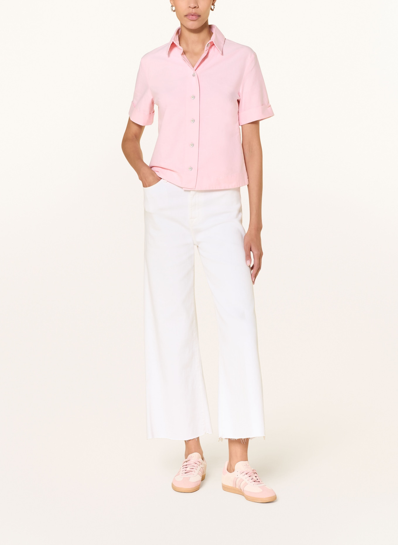 van Laack Bluzka koszulowa VL-AMIS-W36SBK: RÓŻOWY