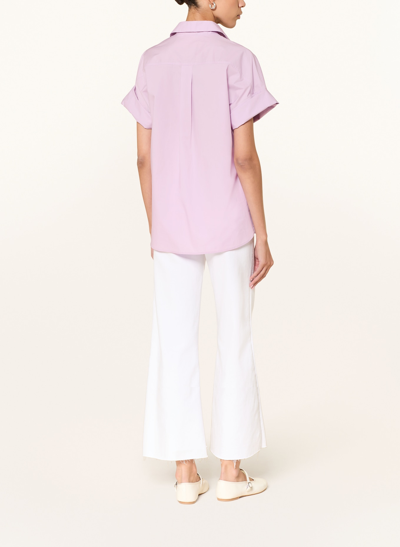 van Laack Shirt blouse VL-PORCIA-XX: LIGHT PURPLE