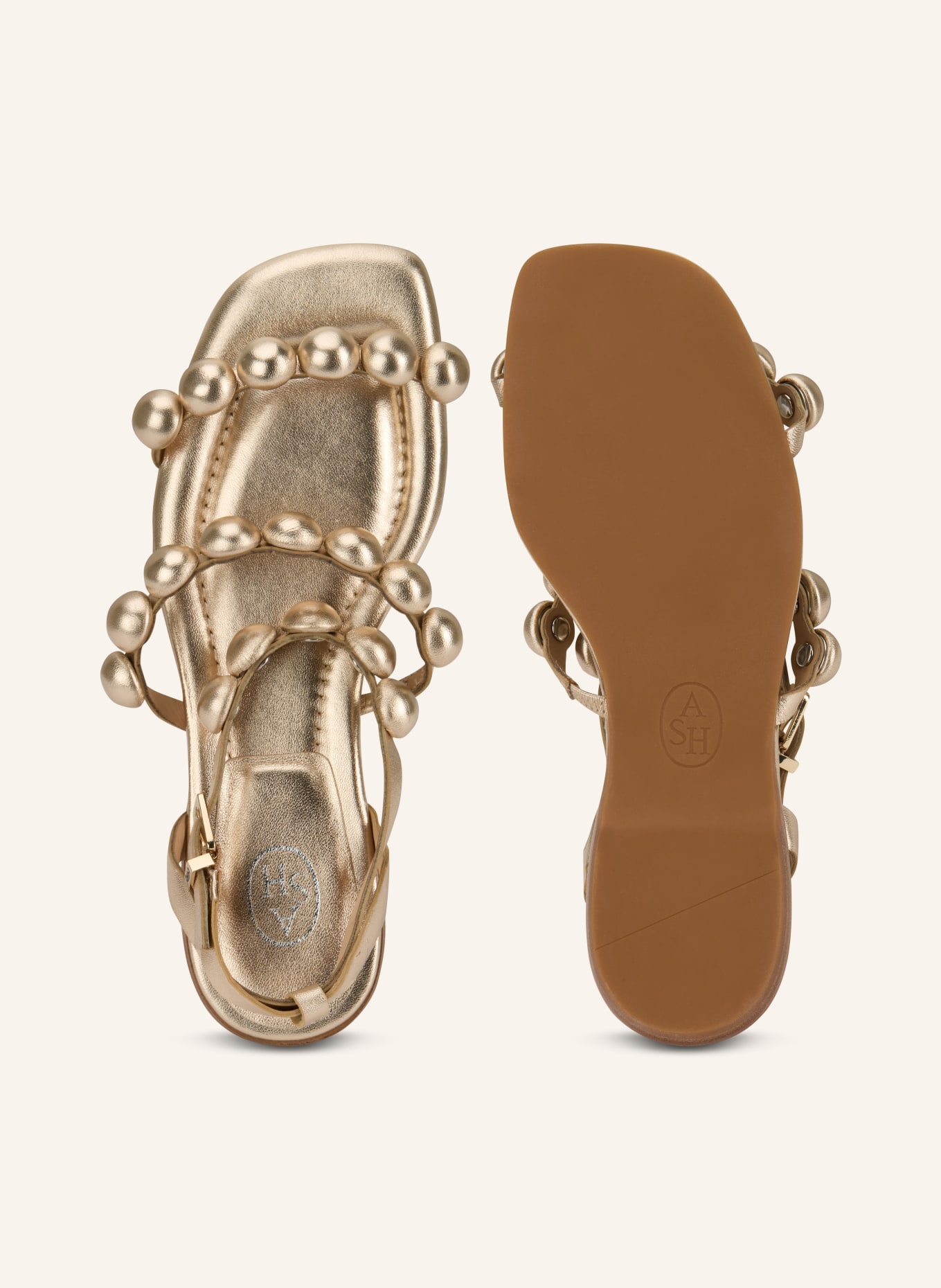 ash Sandalen REGY: ROSÉGOLD