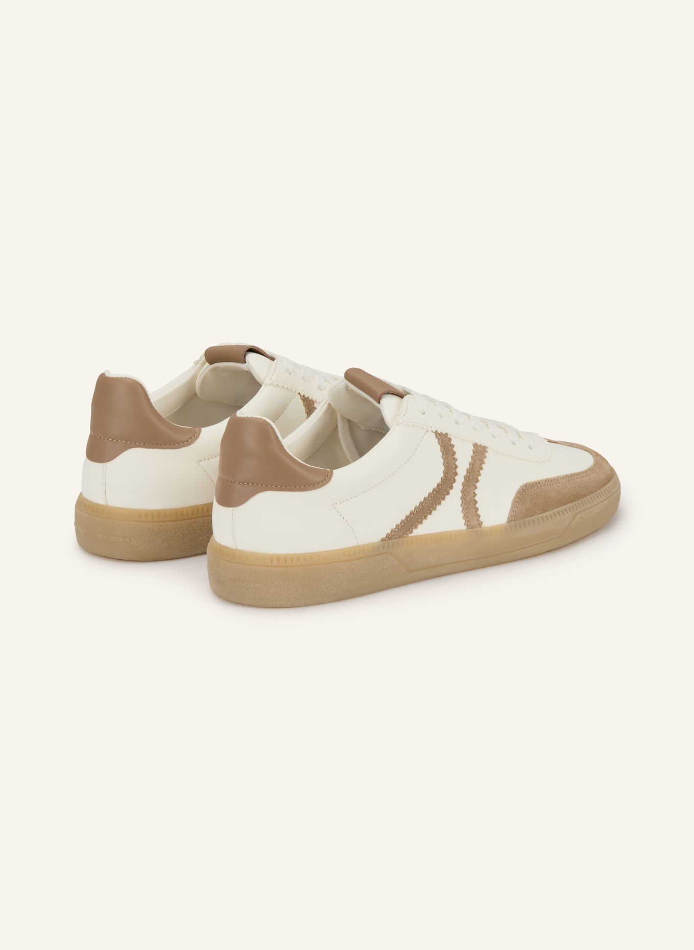 KENNEL & SCHMENGER Sneaker: ECRU / CAMEL