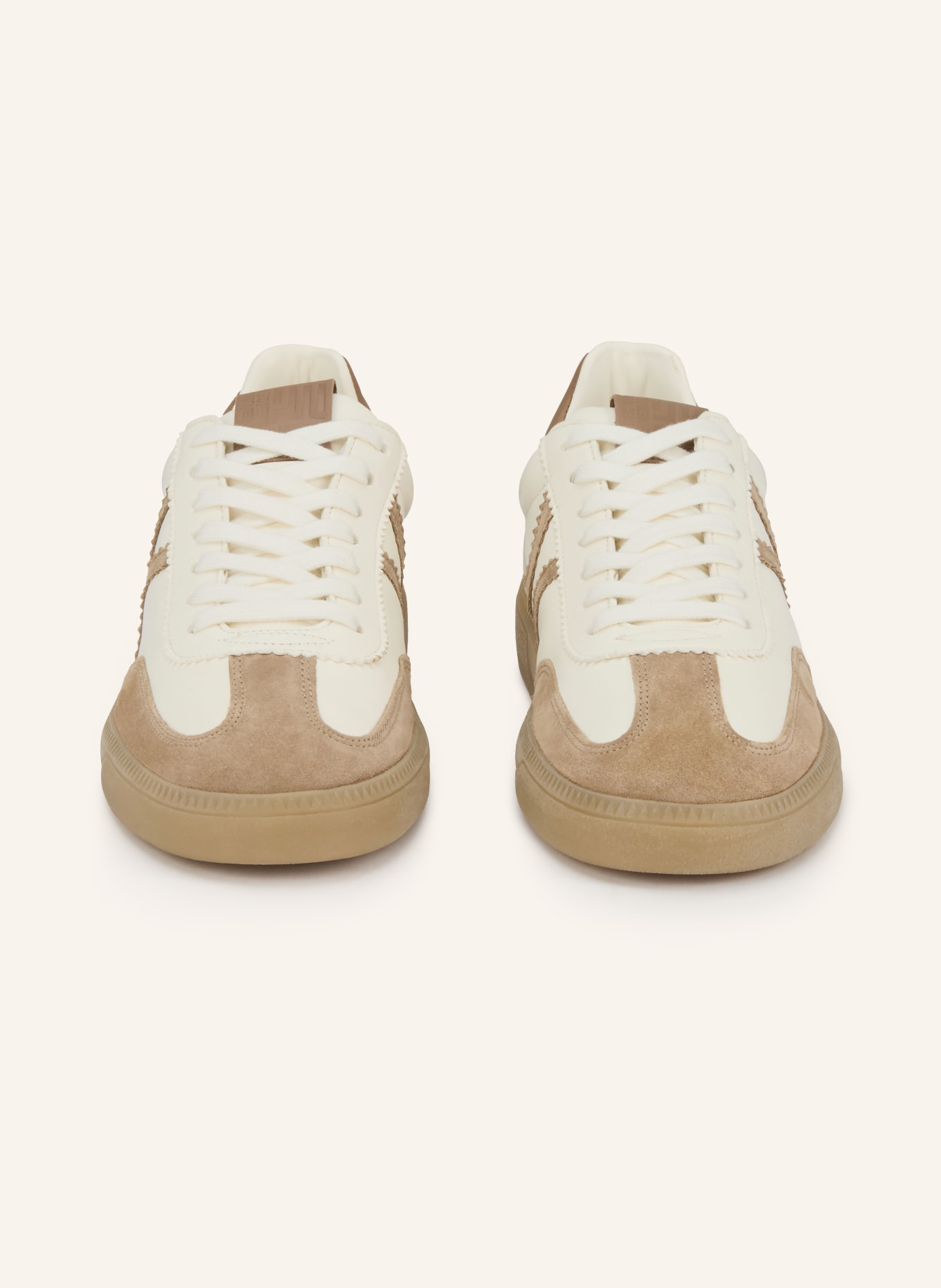 KENNEL & SCHMENGER Sneaker: ECRU / CAMEL