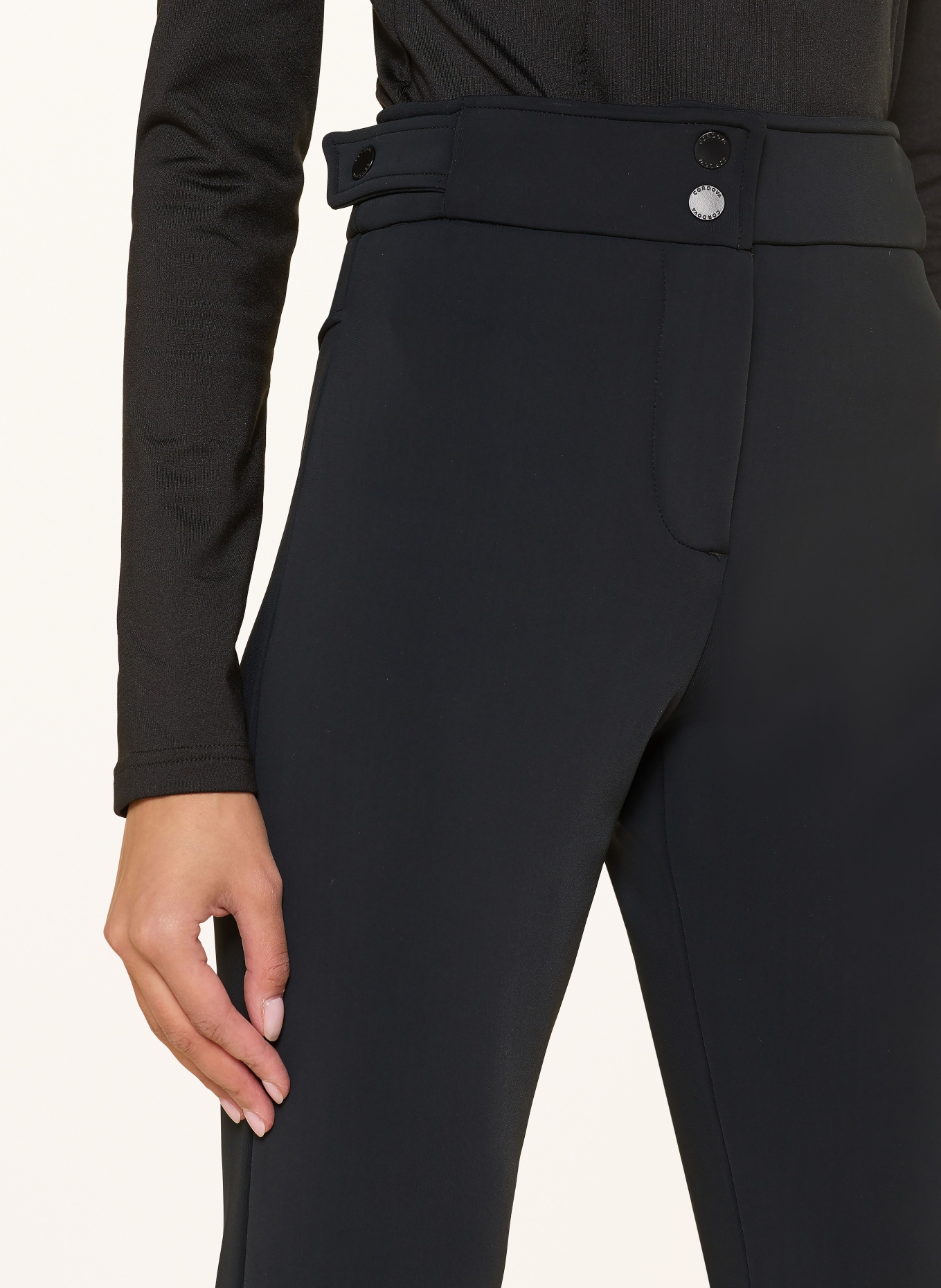 CORDOVA Skihose ST MORITZ: SCHWARZ