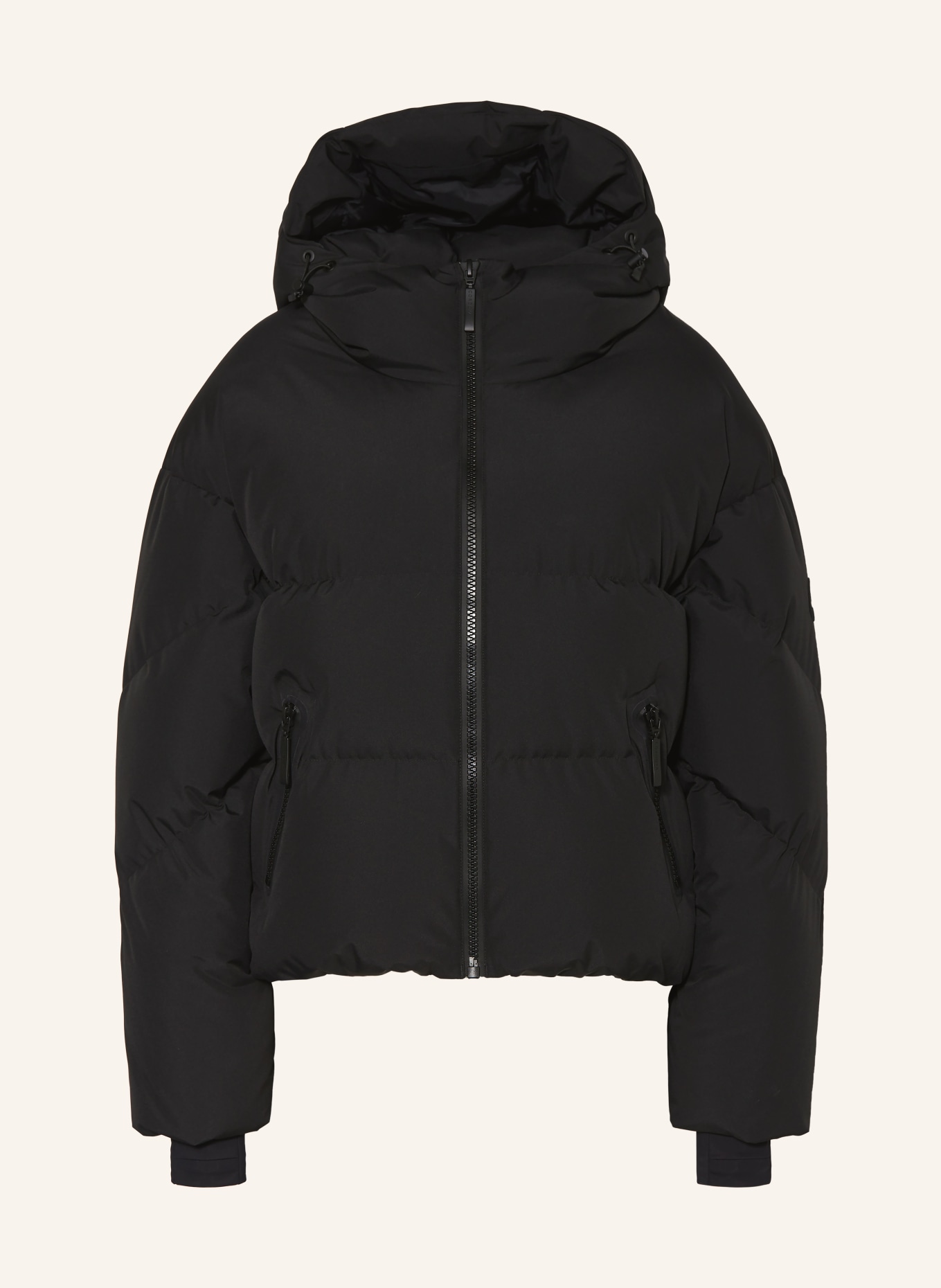 CORDOVA Daunen-Skijacke MERIBEL: SCHWARZ