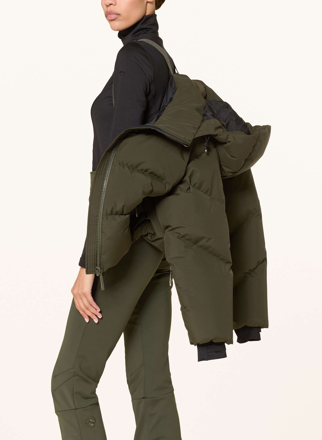 CORDOVA Daunen-Skijacke MERIBEL: DUNKELGRÜN