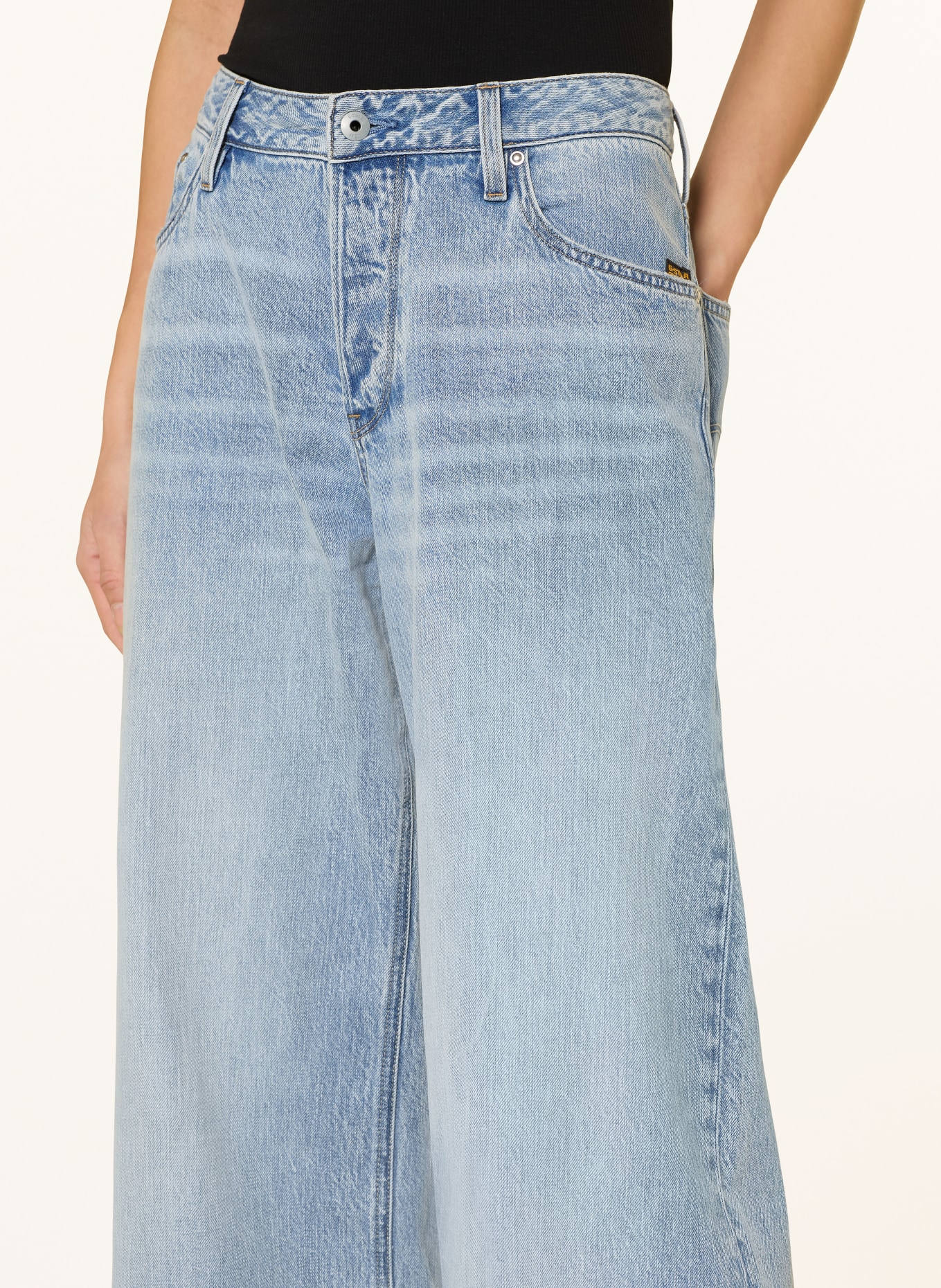 G-Star Wide Leg Jeans ROXX: G339 sun faded cloudburst