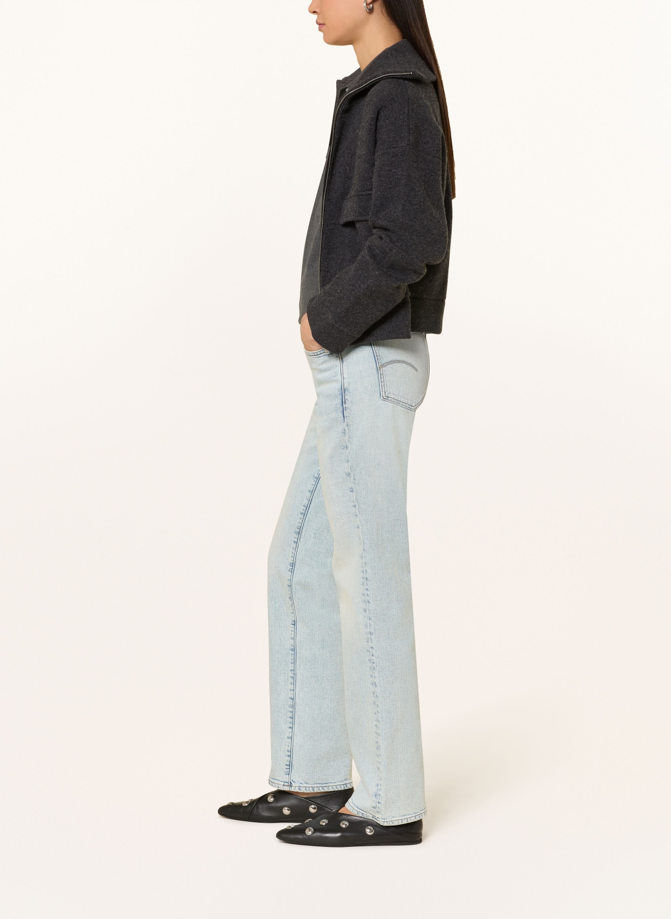 G-Star Straight Jeans: H918 sun faded blue galena