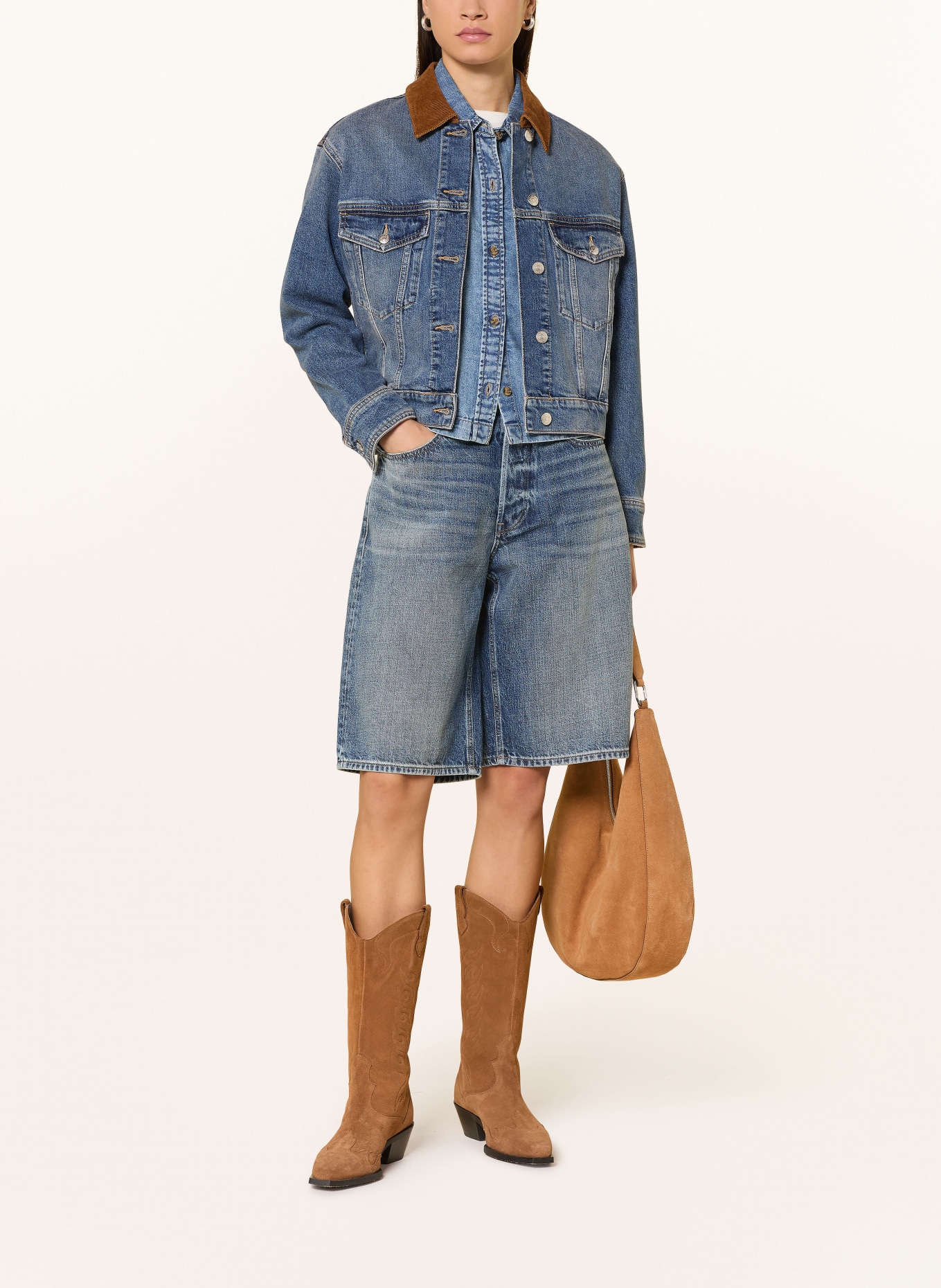 G-Star denim shorts: H949 antique faded blue galena