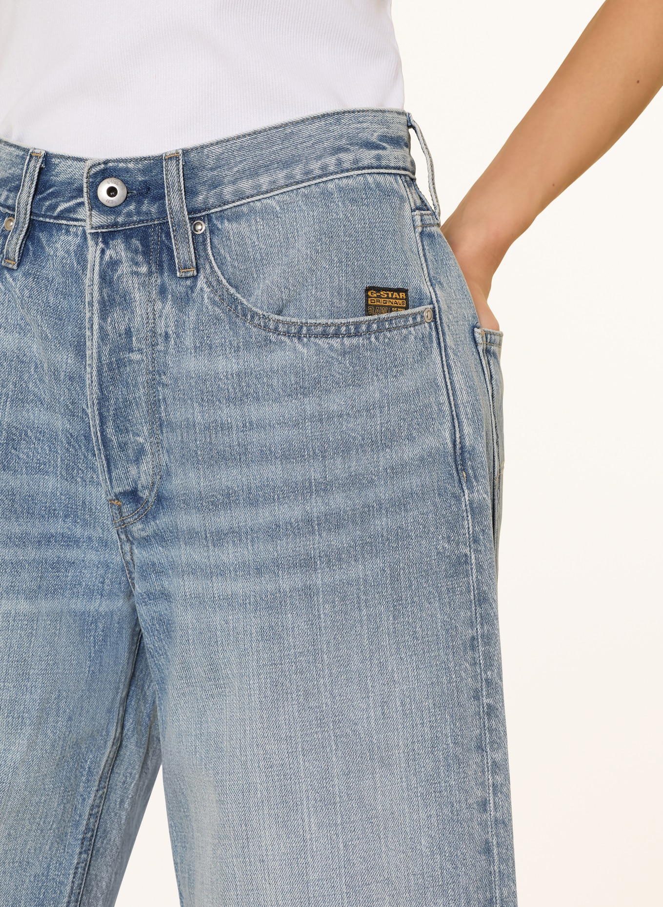 G-Star denim shorts: G339 sun faded cloudburst