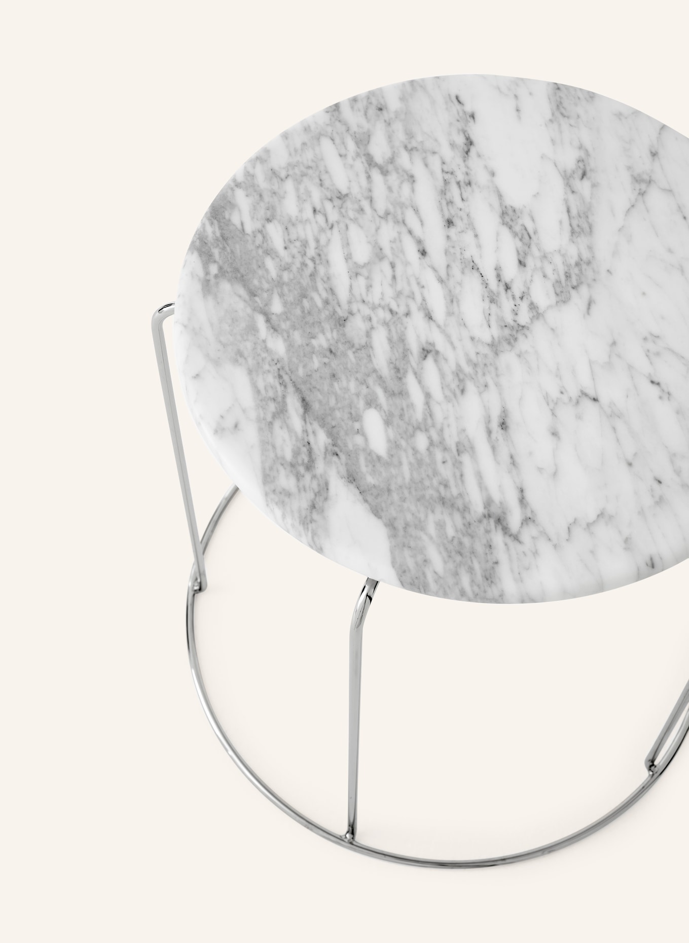 &Tradition Tischplatte WIRE VP11: WEISS / DUNKELGRAU / SCHWARZ