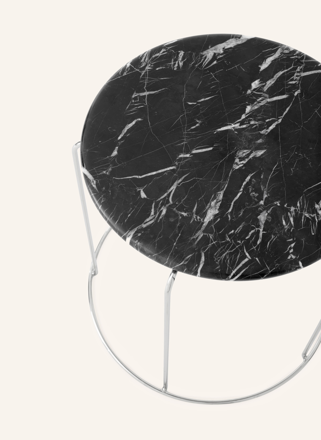 &Tradition Tischplatte WIRE VP11: SCHWARZ / WEISS