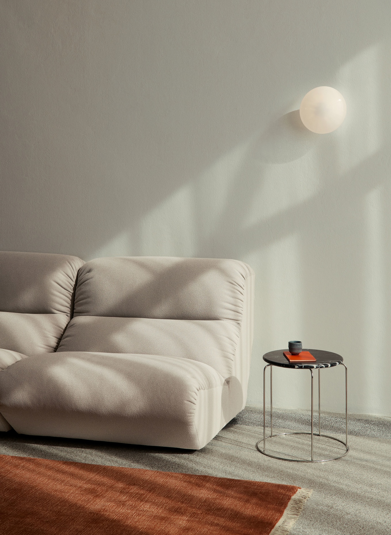 &Tradition Tischplatte WIRE VP11: SCHWARZ / WEISS