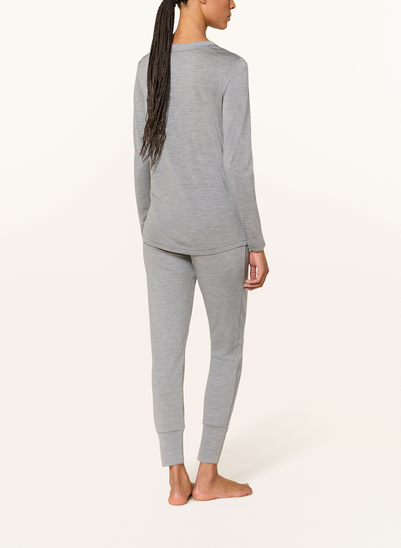 super.natural Sweatpants BIO mit Merinowolle: GRAU
