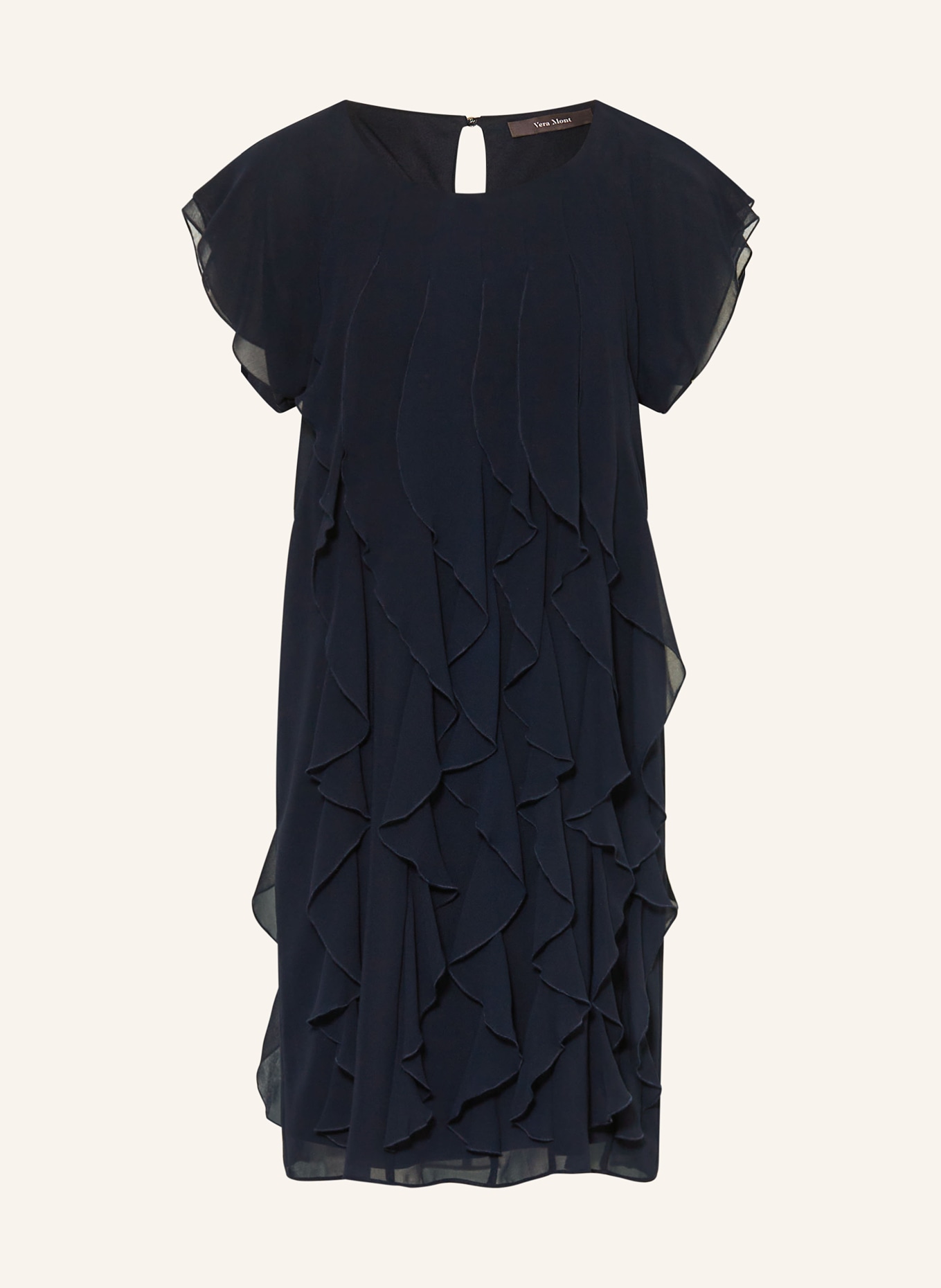 Vera Mont koktejlové šaty: TMAVĚ MODRÁ