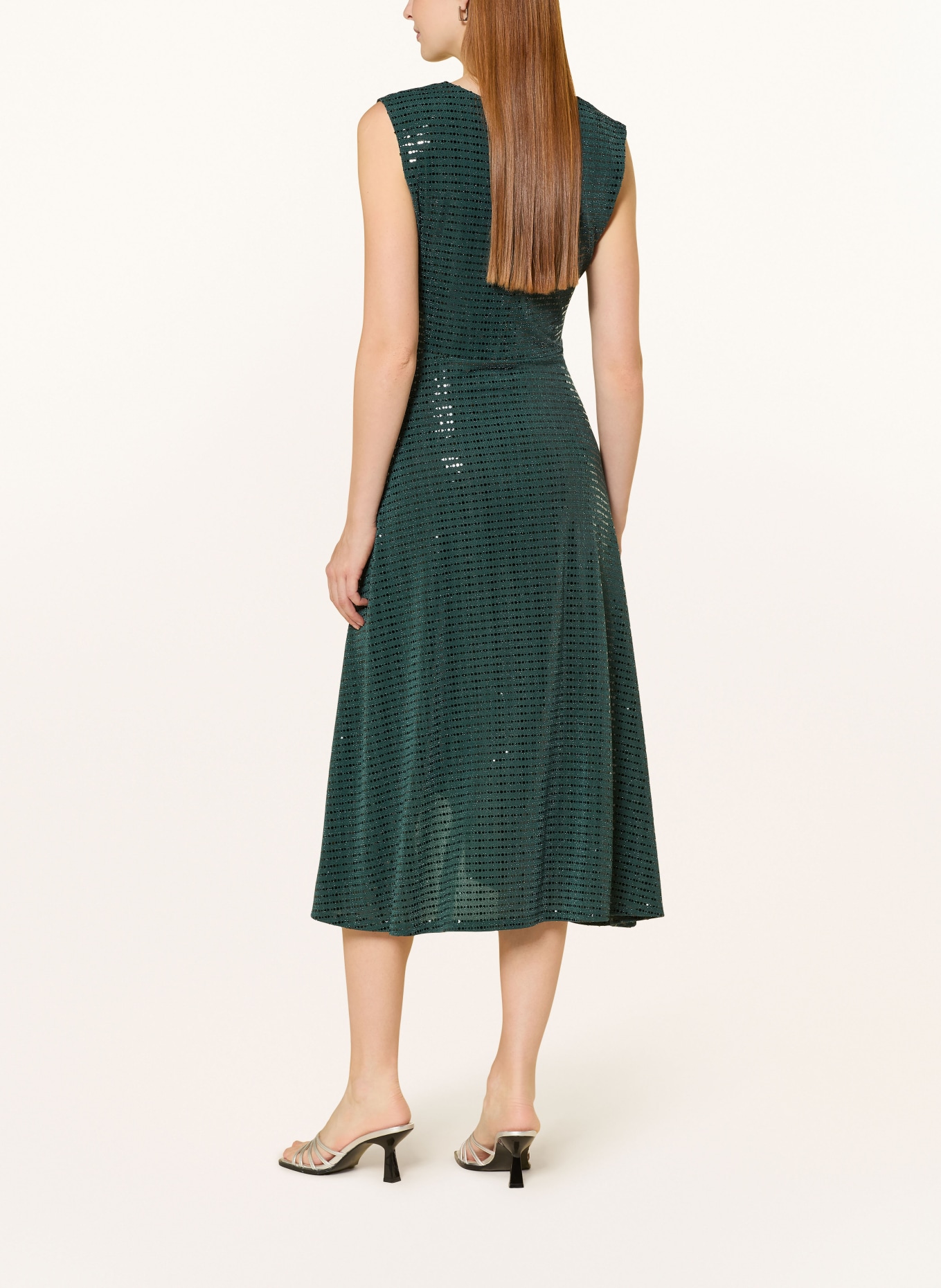 Vera Mont robe de cocktail: VERT