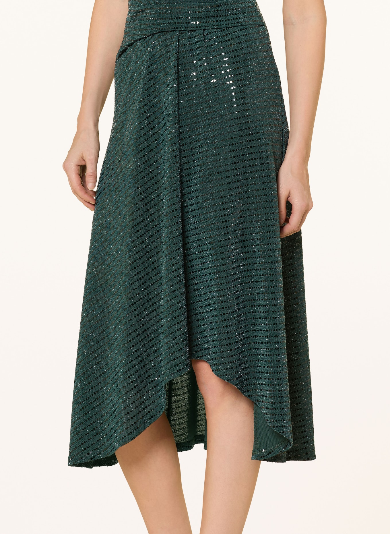 Vera Mont robe de cocktail: VERT