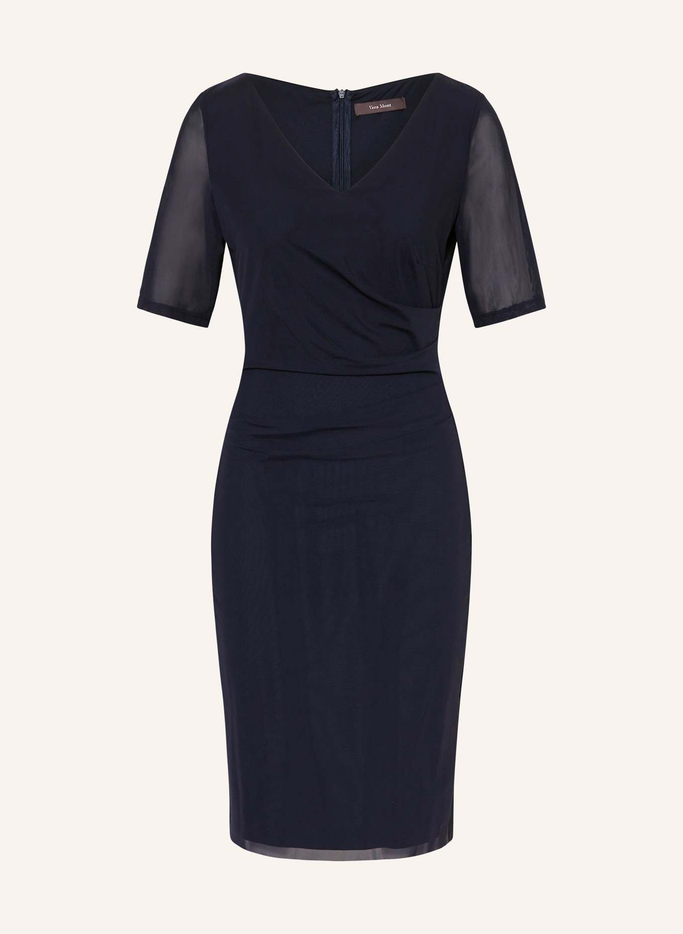 Vera Mont koktejlové šaty: TMAVĚ MODRÁ