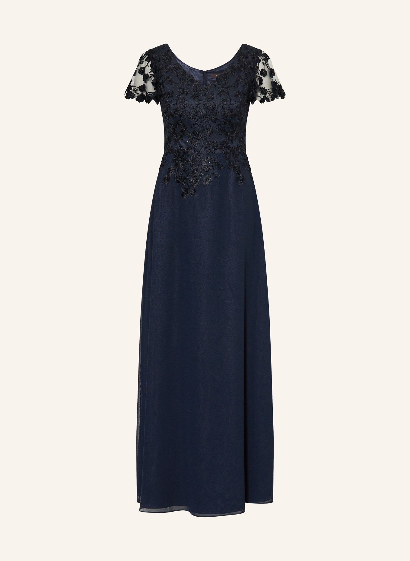 Vera Mont Abendkleid mit Spitze: DUNKELBLAU