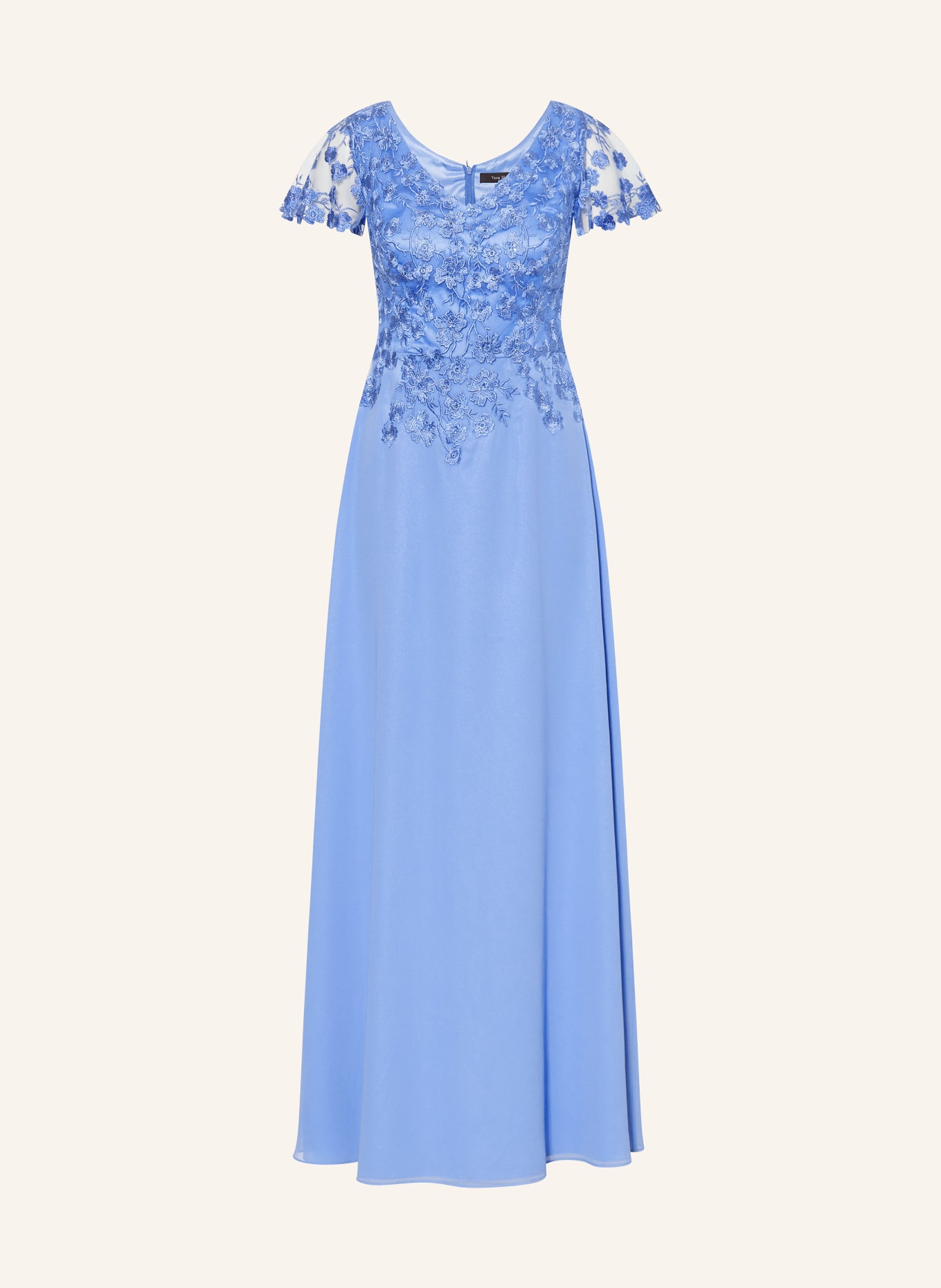 Vera Mont Abendkleid mit Spitze: HELLBLAU