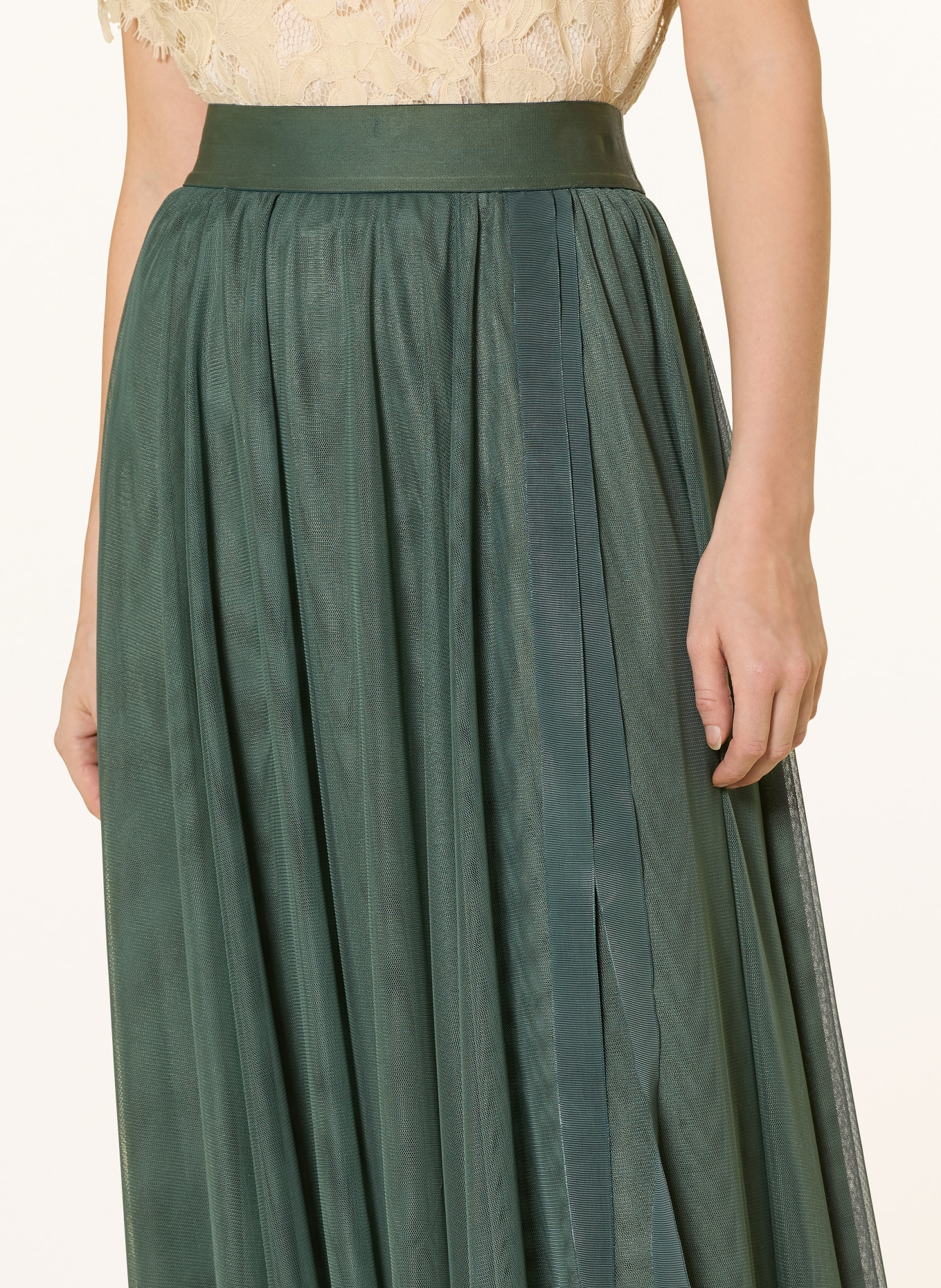 V by Vera Mont spódnica z tiulu: ZIELONY