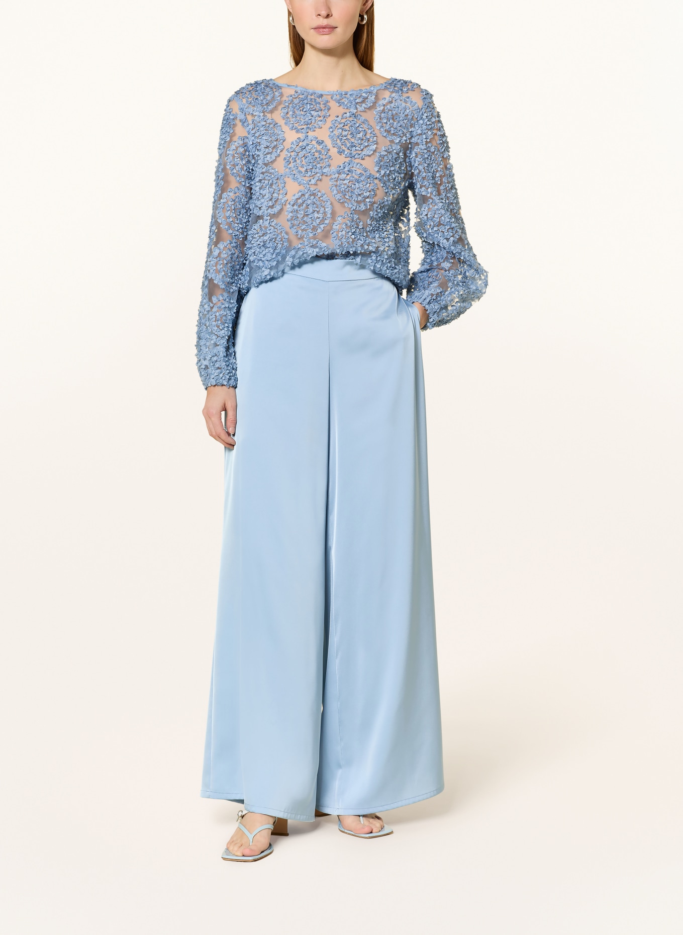 V by Vera Mont Blůza z síťoviny: TMAVĚ MODRÁ