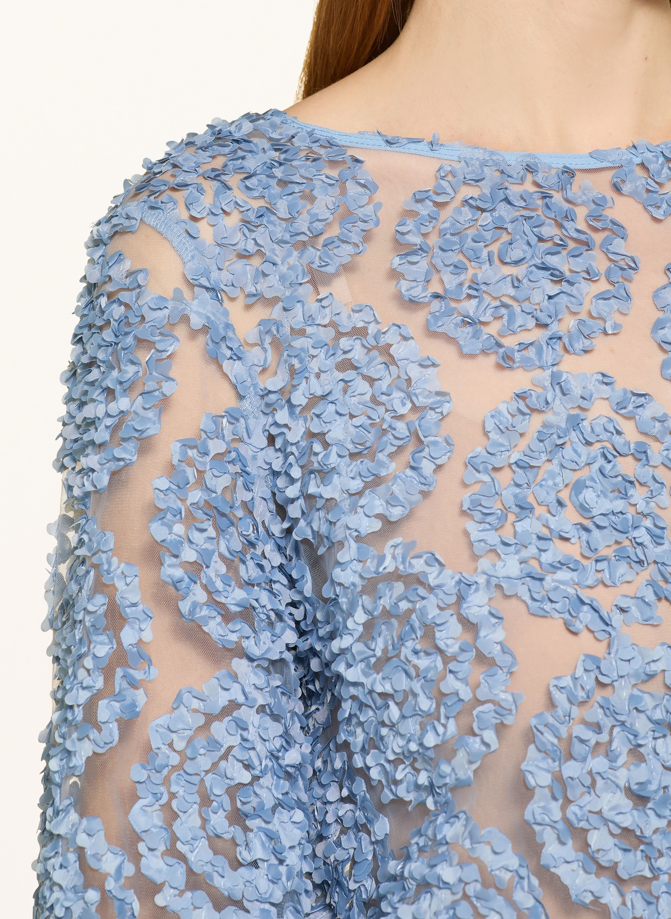 V by Vera Mont Blůza z síťoviny: TMAVĚ MODRÁ