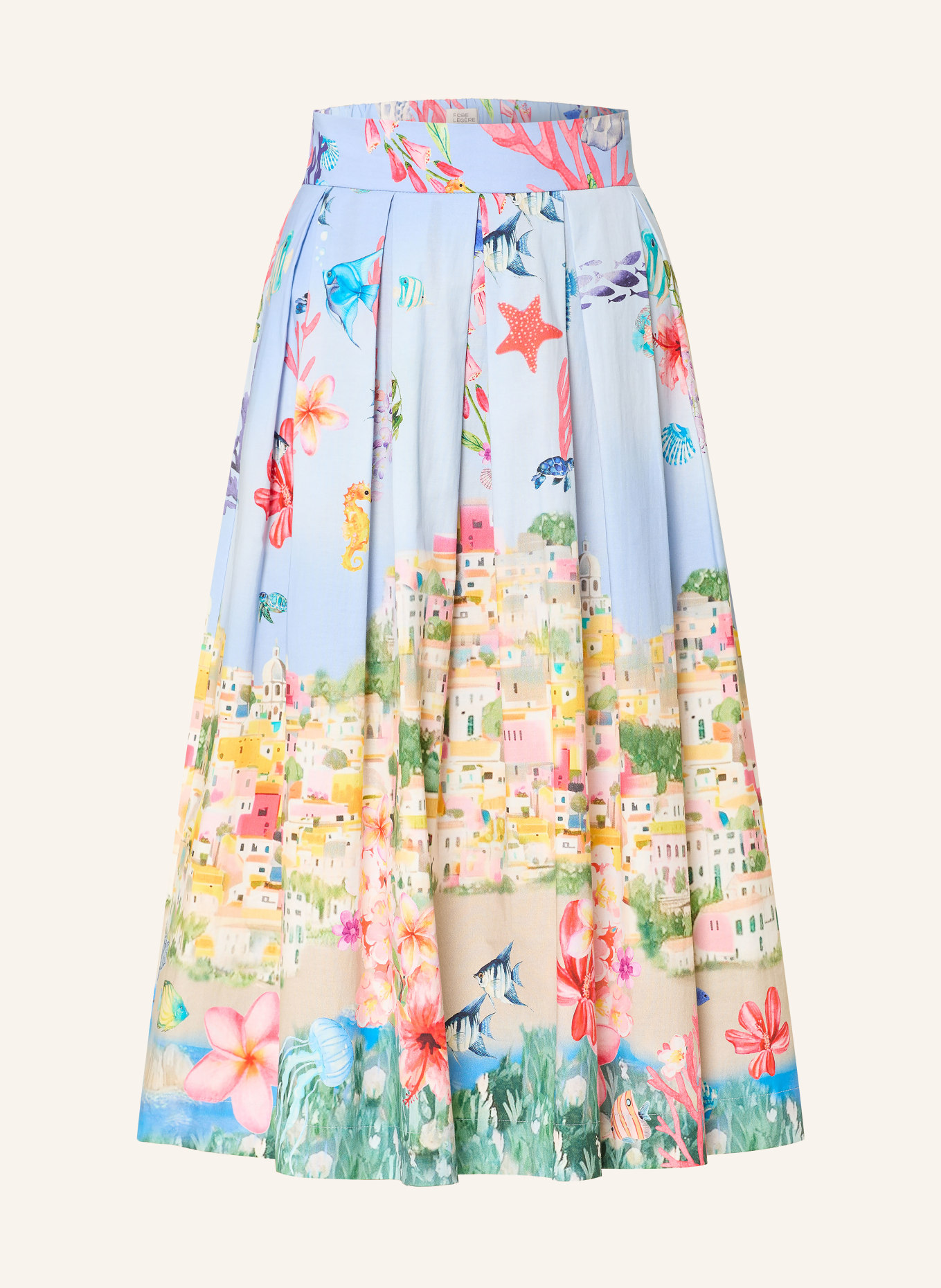 ROBE LÉGÈRE Sukně: TMAVĚ MODRÁ / RŮŽOVÁ / ŽLUTÁ