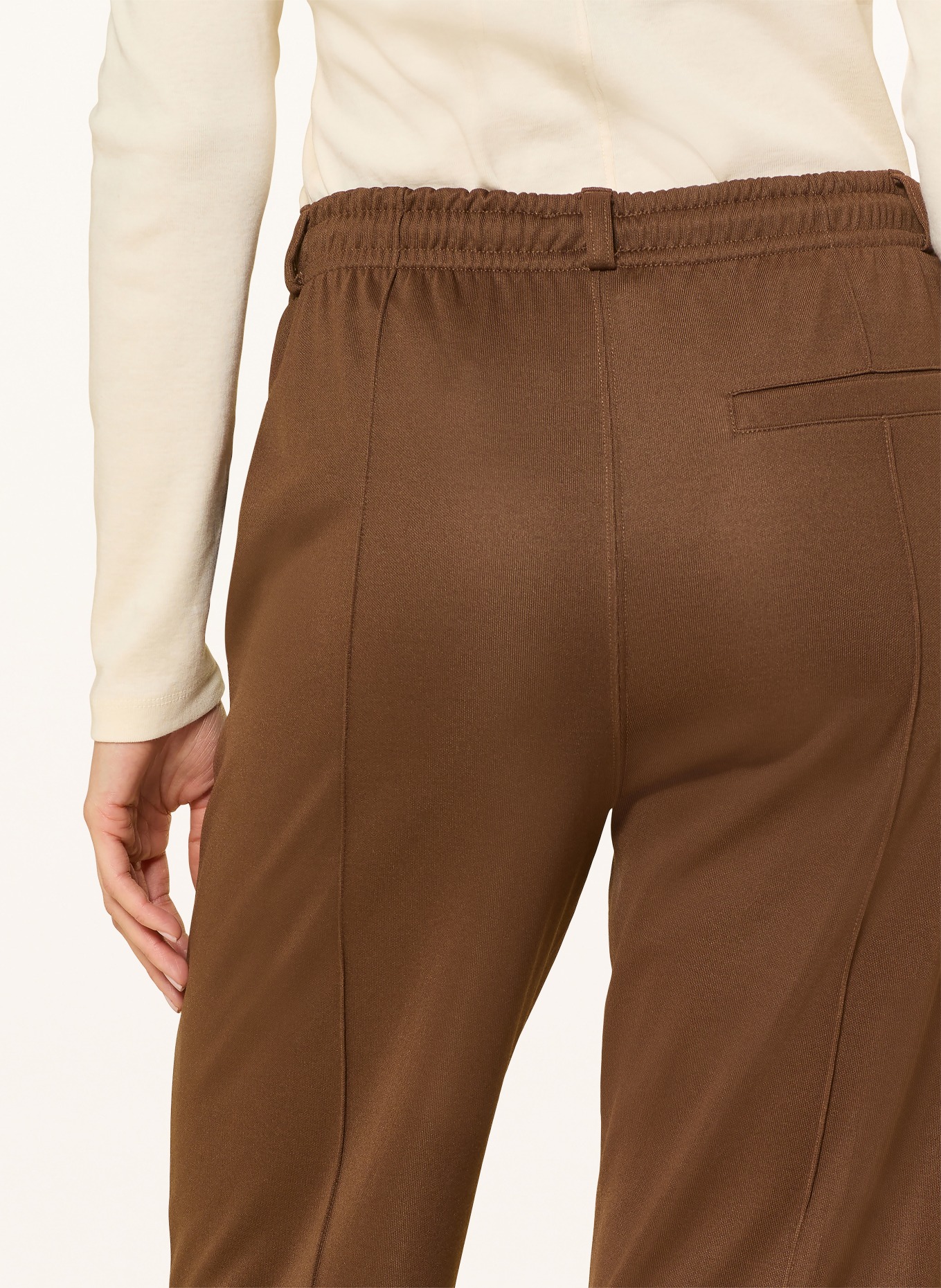 10DAYS Spodnie w stylu joggingowym: BRĄZOWY