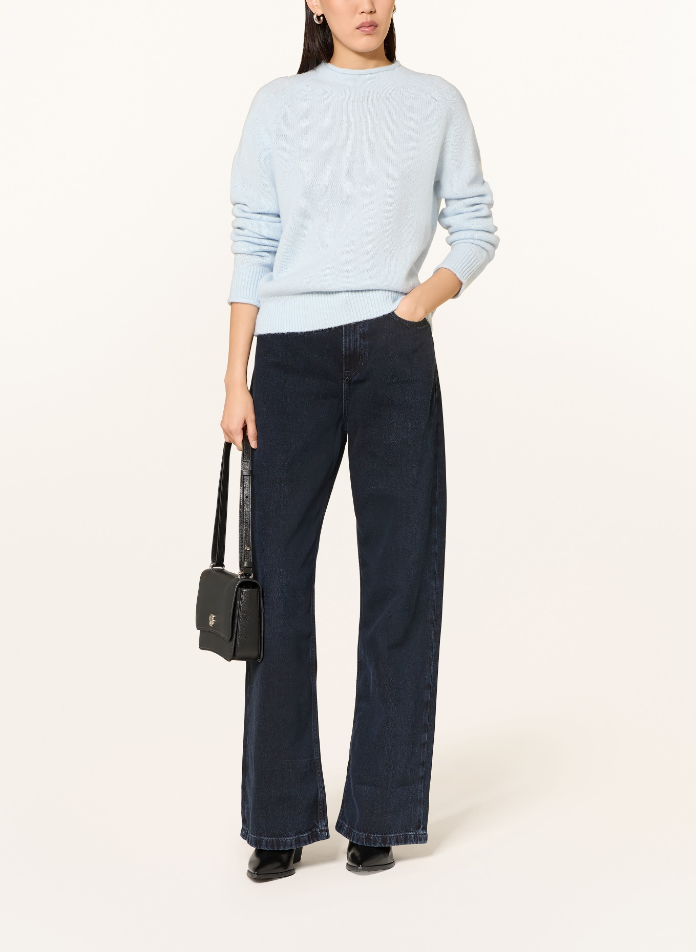 BOSS Pullover FESPERANASY: HELLBLAU