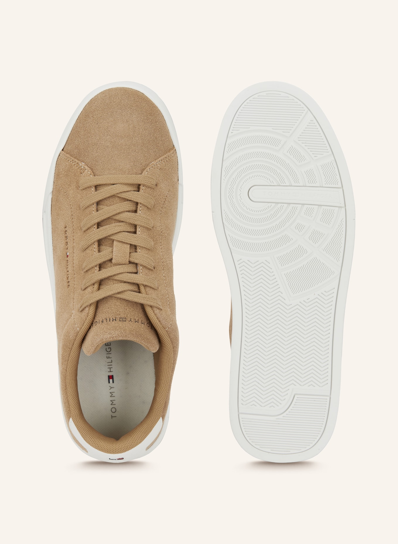 TOMMY HILFIGER Sneaker: CAMEL