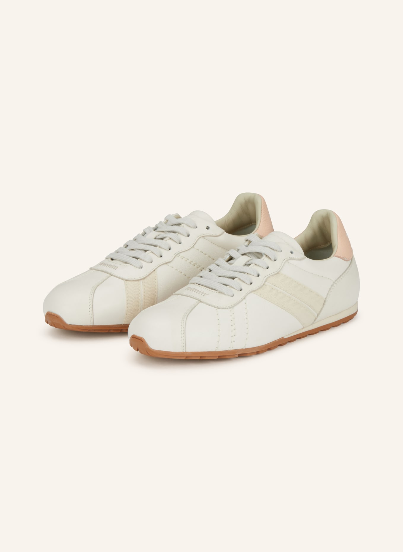 WOOLRICH SETA sneakers: LIGHT GRAY / ROSE / GRAY