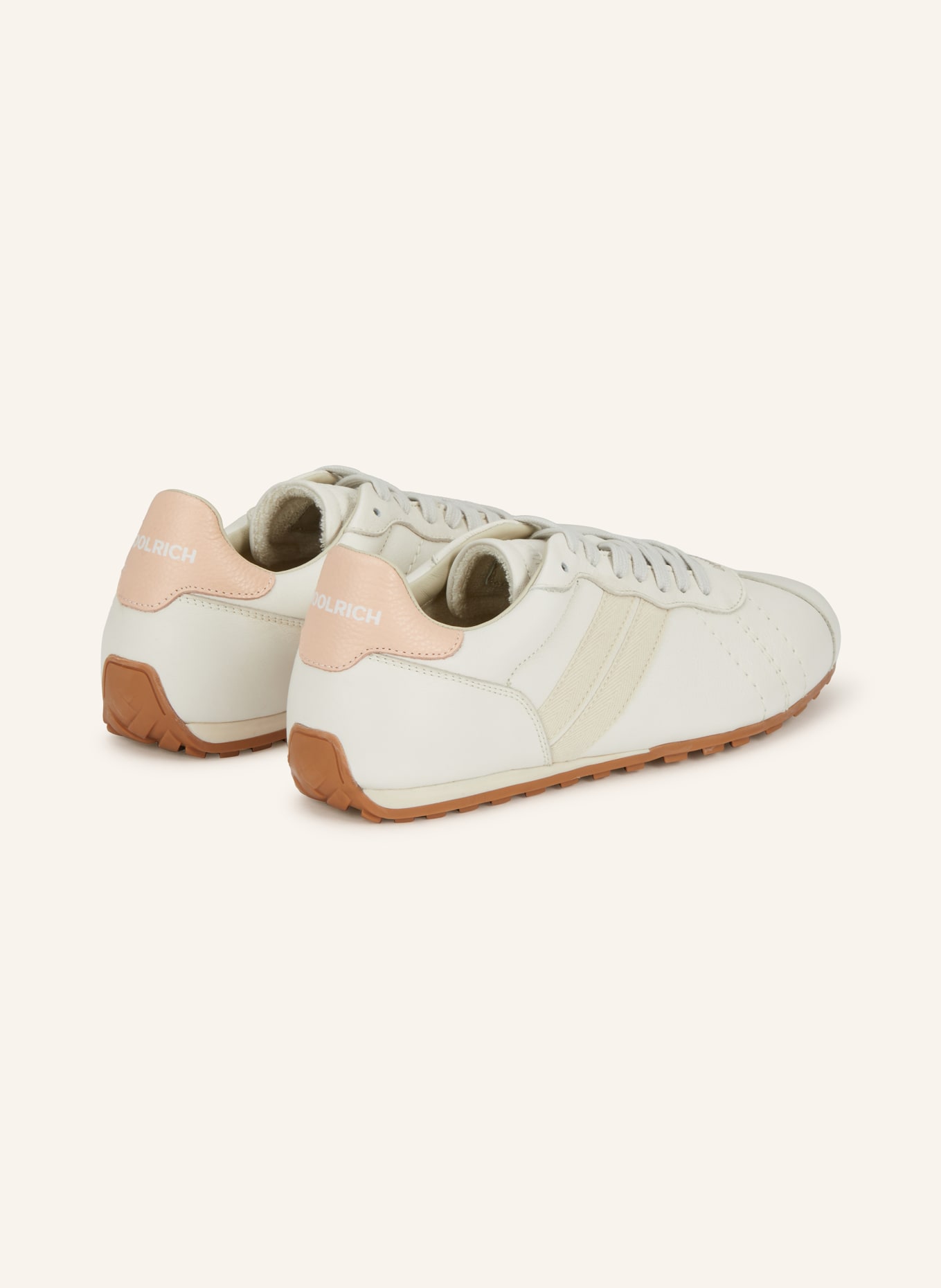 WOOLRICH SETA sneakers: LIGHT GRAY / ROSE / GRAY