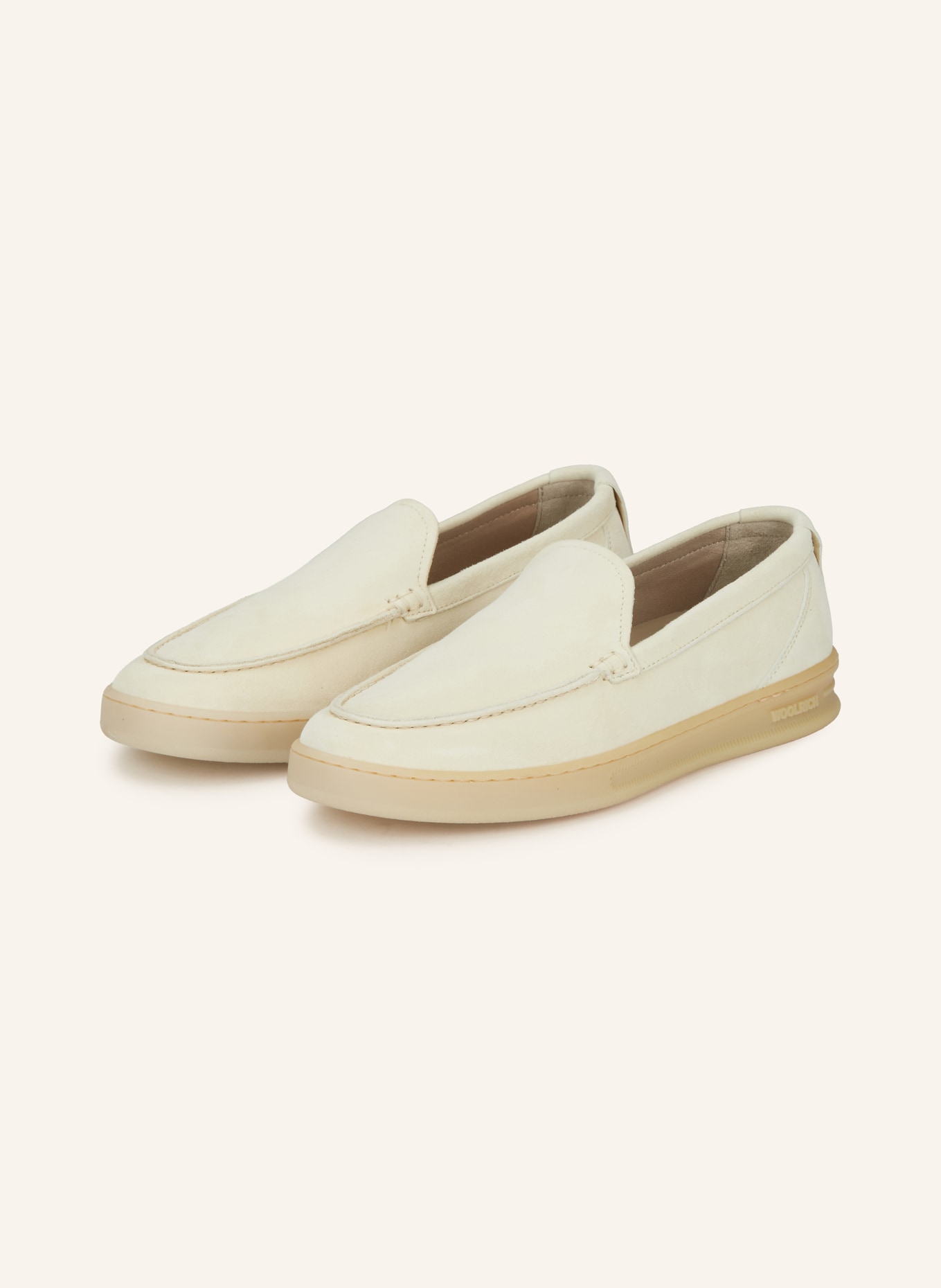 WOOLRICH loafer: ECRU