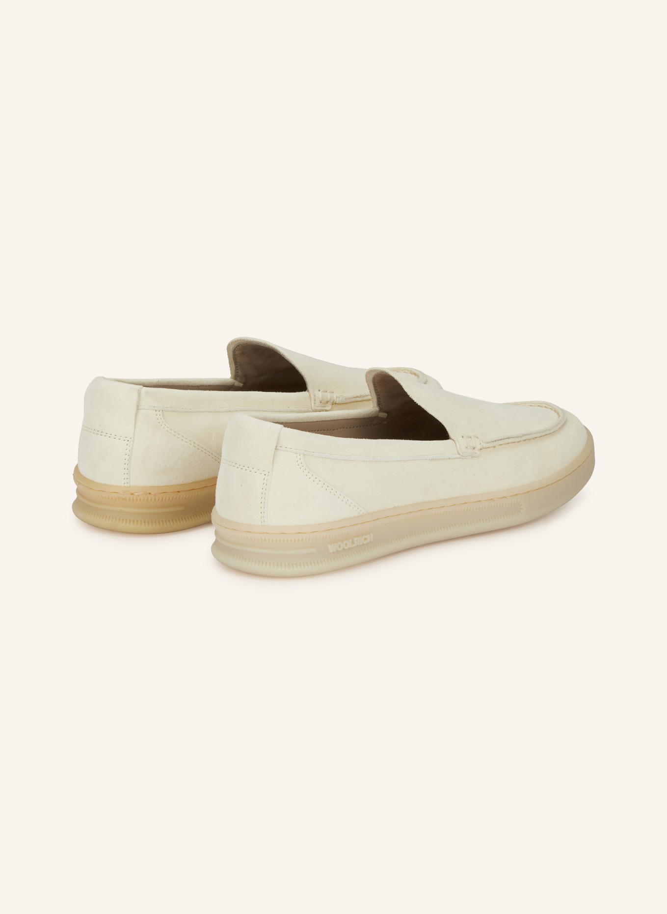 WOOLRICH loafer: ECRU